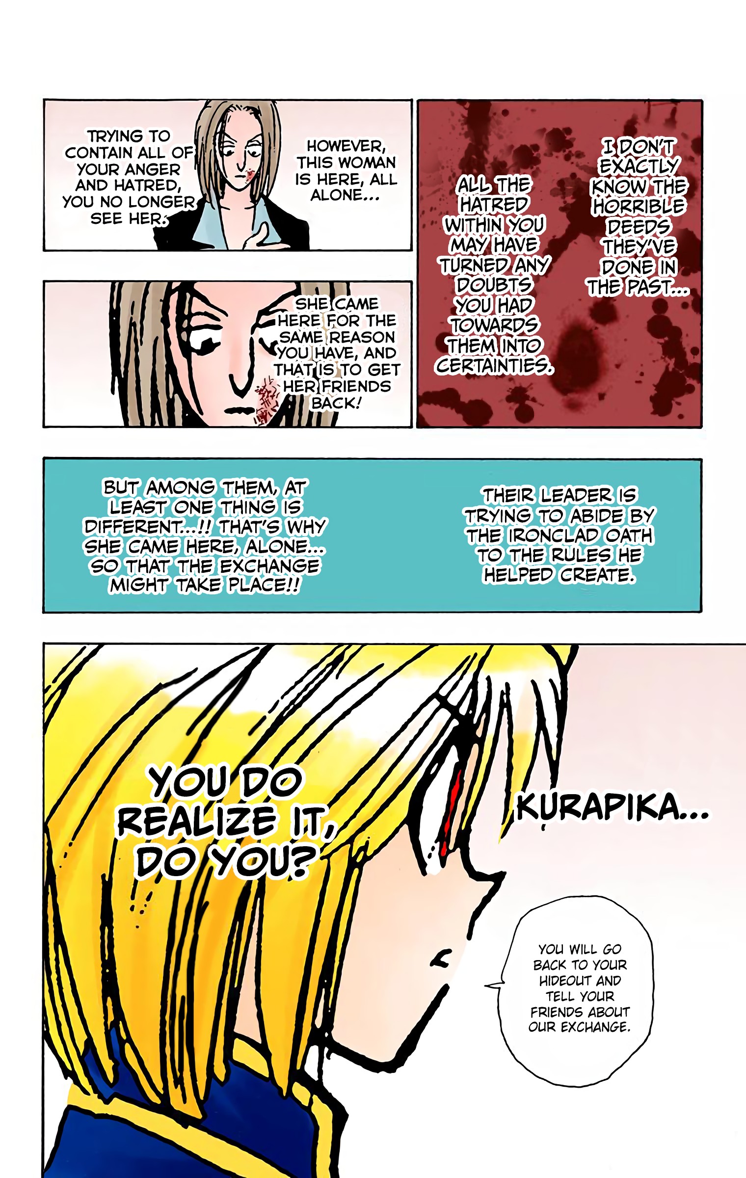 Halaman dari Hunter x Hunter (Official Colored) Chapter 117