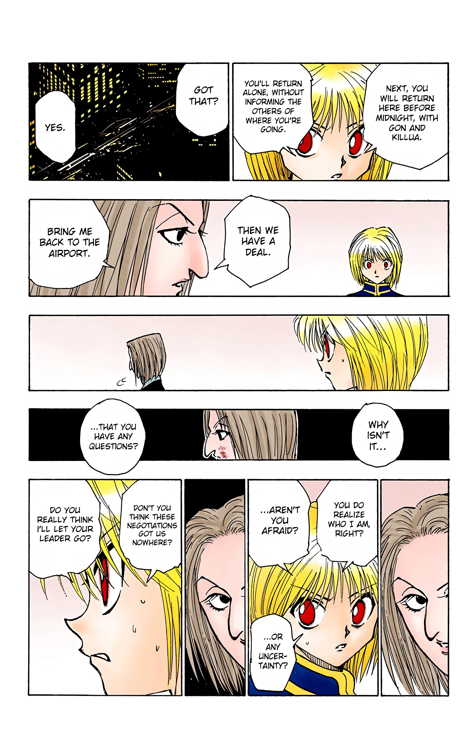 Halaman dari Hunter x Hunter (Official Colored) Chapter 117