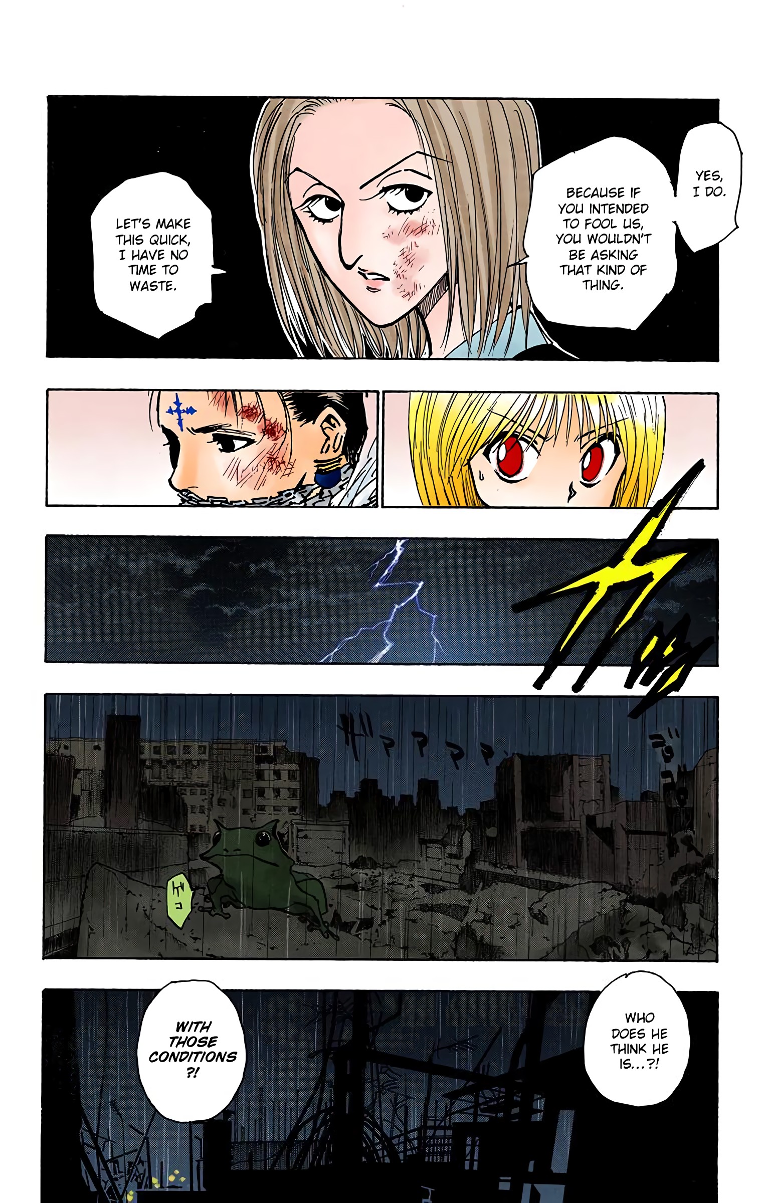 Halaman dari Hunter x Hunter (Official Colored) Chapter 117