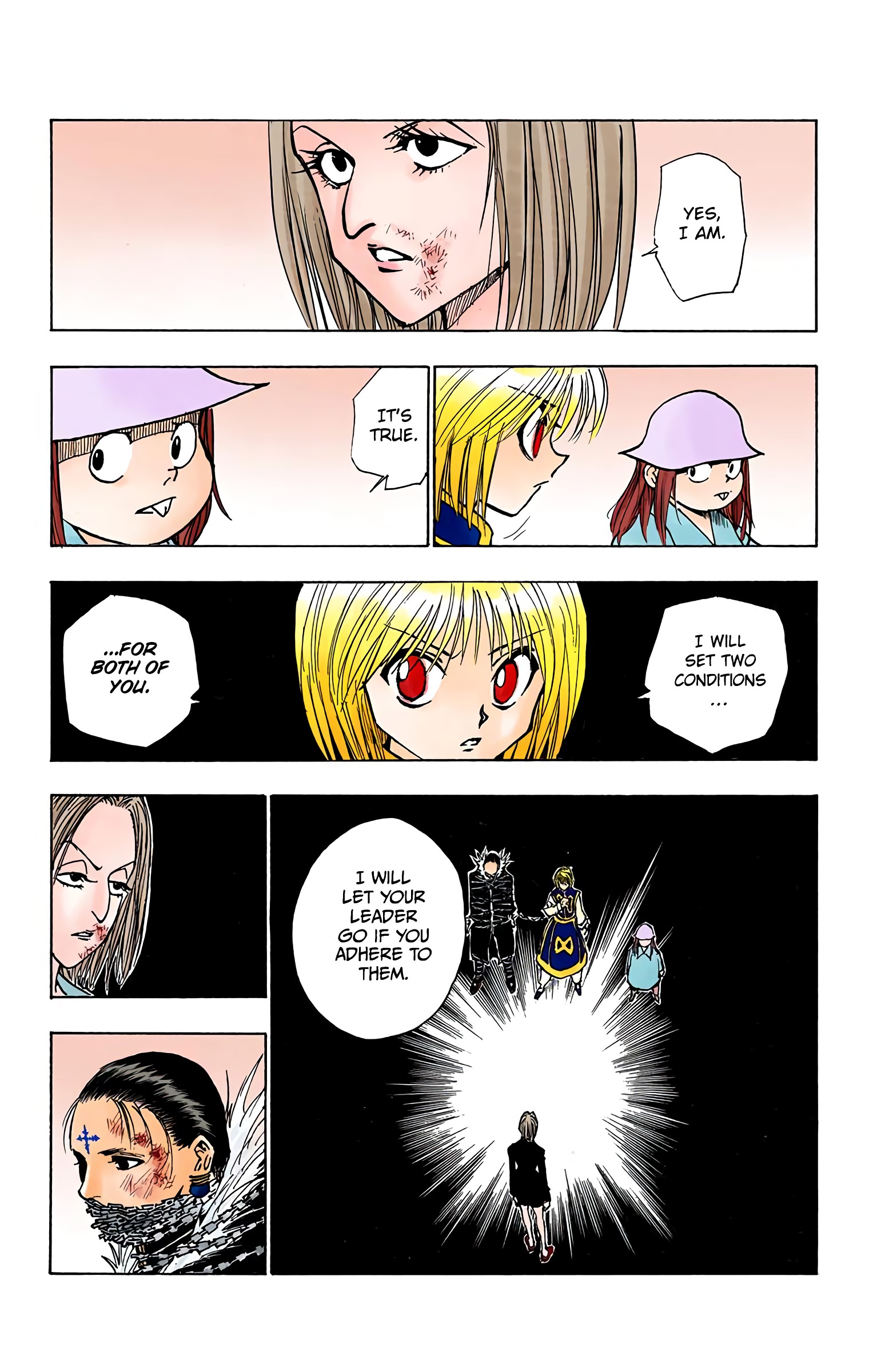 Halaman dari Hunter x Hunter (Official Colored) Chapter 117