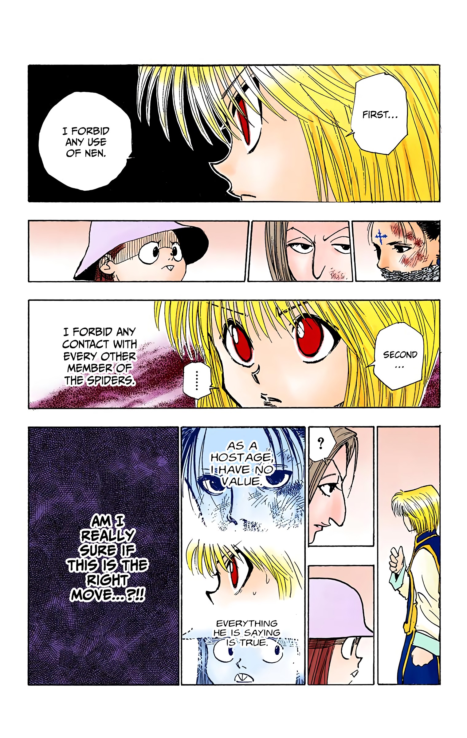Halaman dari Hunter x Hunter (Official Colored) Chapter 117
