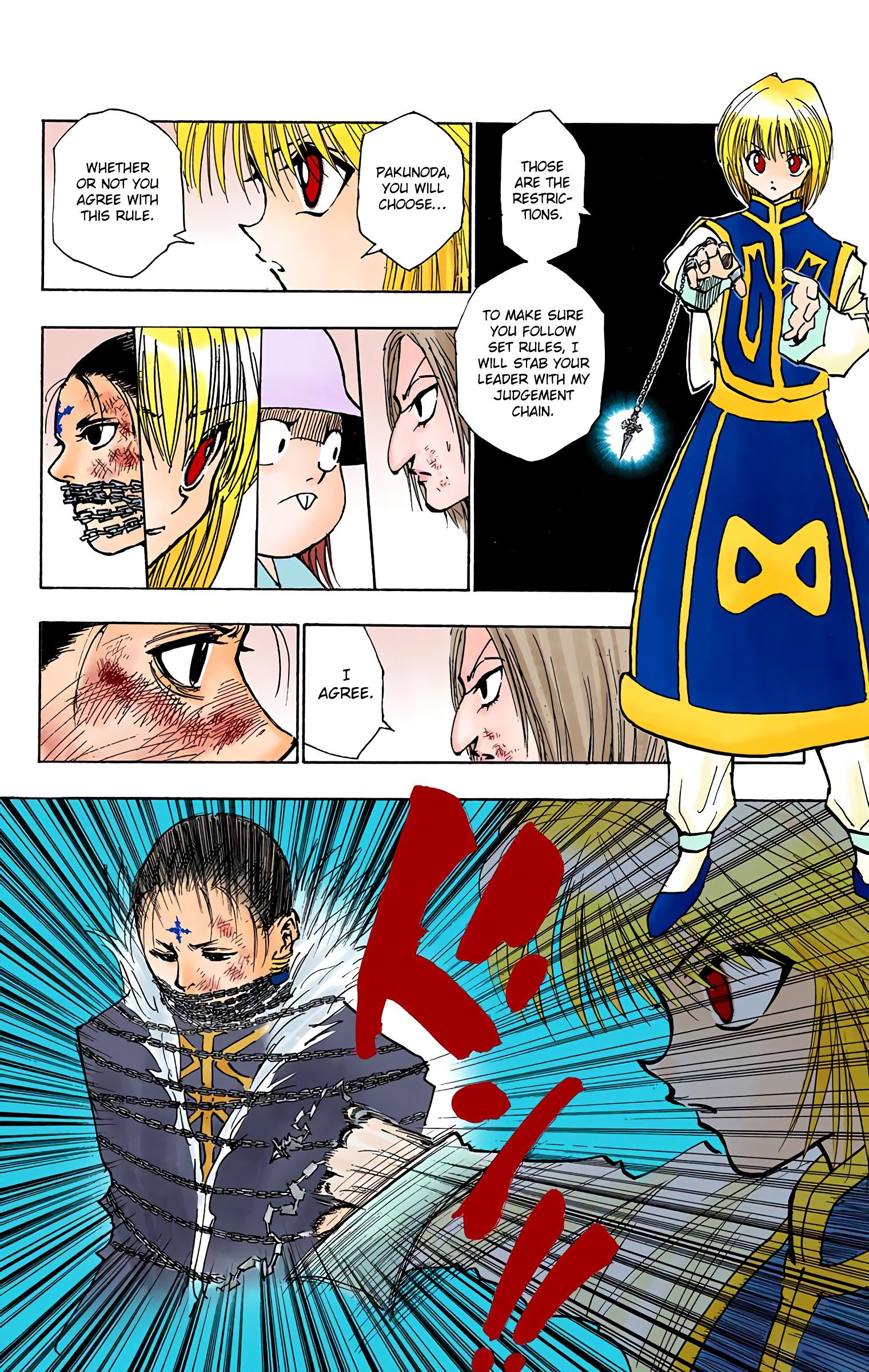 Halaman dari Hunter x Hunter (Official Colored) Chapter 117