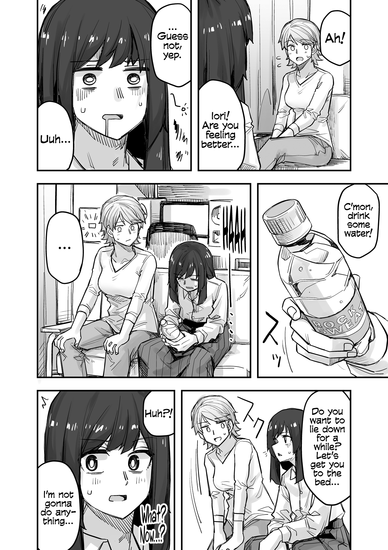 Halaman dari Ikemen Joshi to Josou Danshi Chapter 74