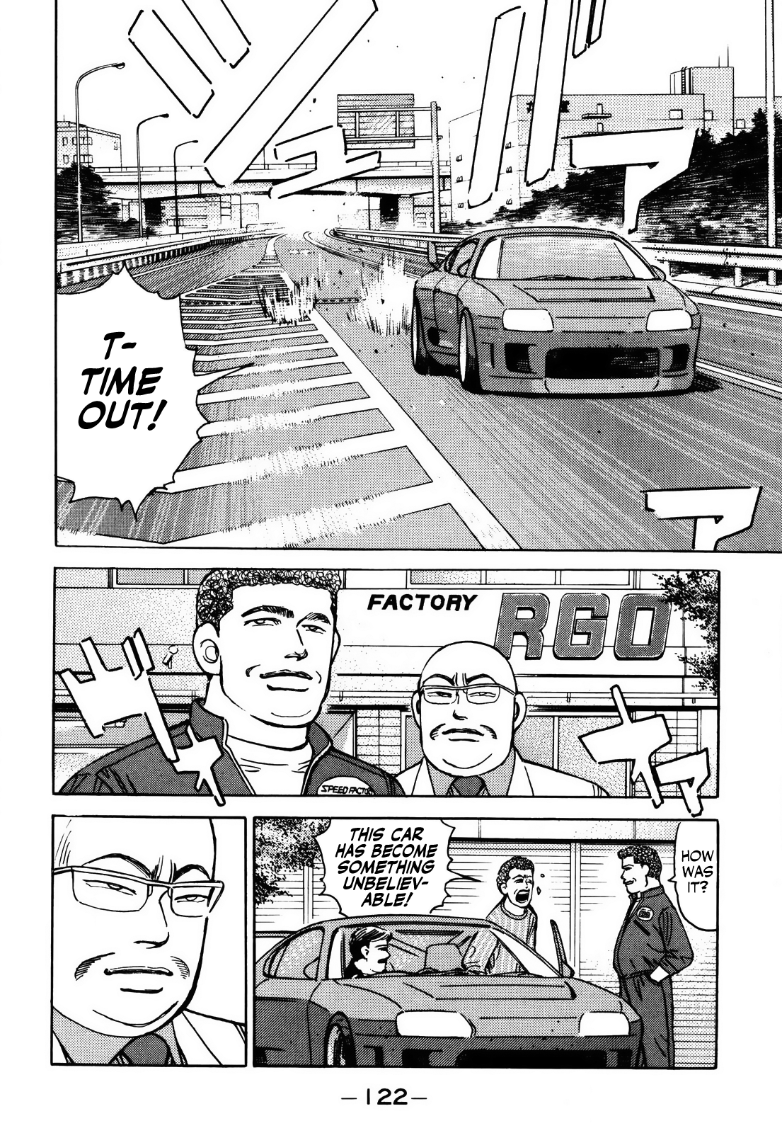 Halaman dari Wangan Midnight Chapter 154