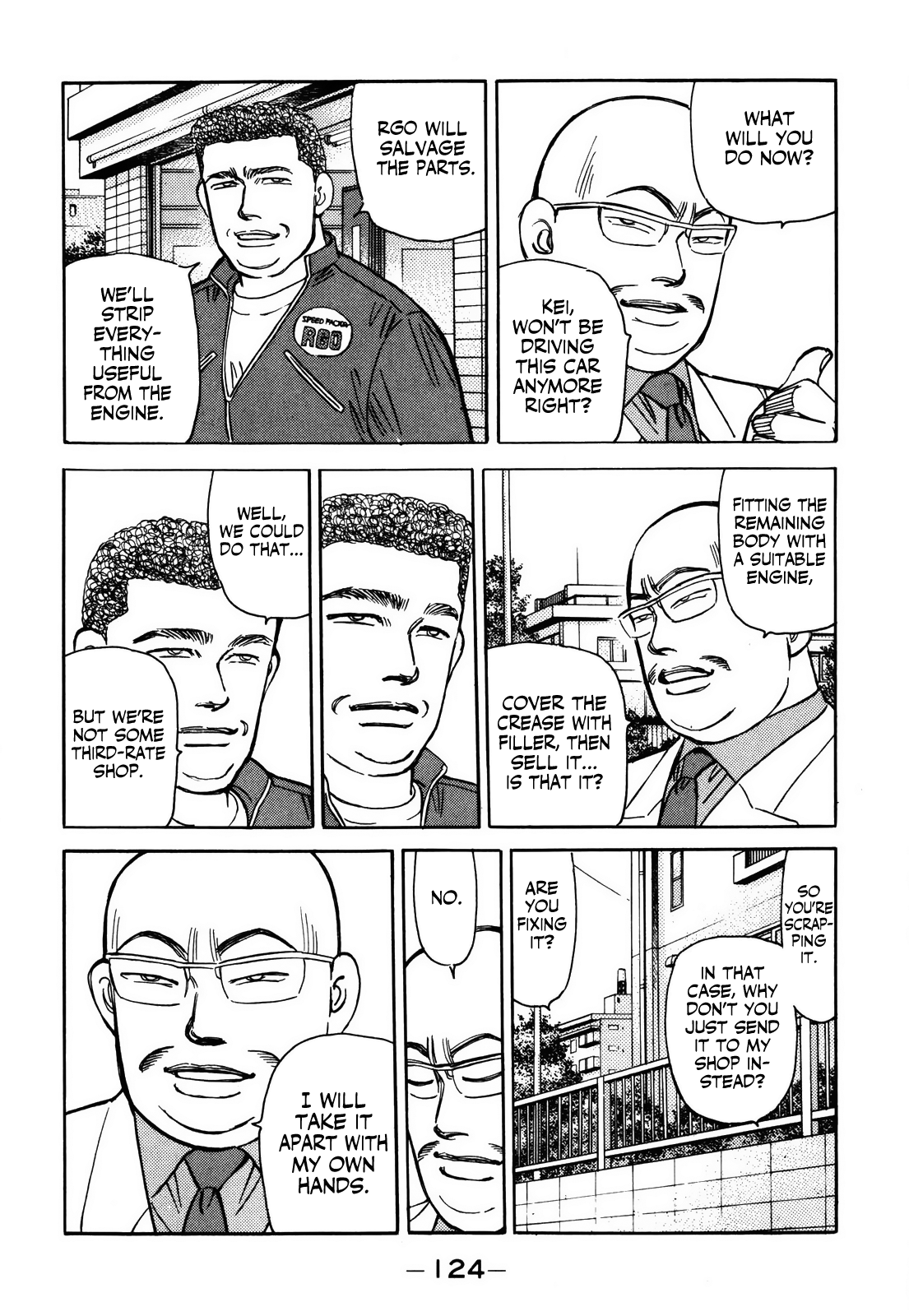 Halaman dari Wangan Midnight Chapter 154