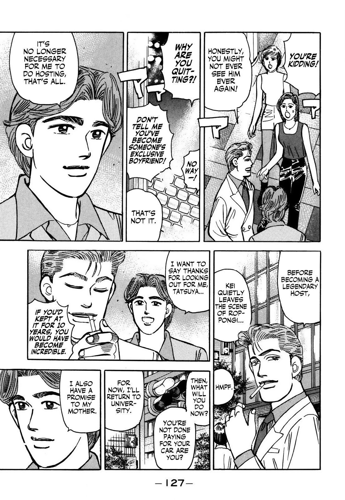 Halaman dari Wangan Midnight Chapter 154