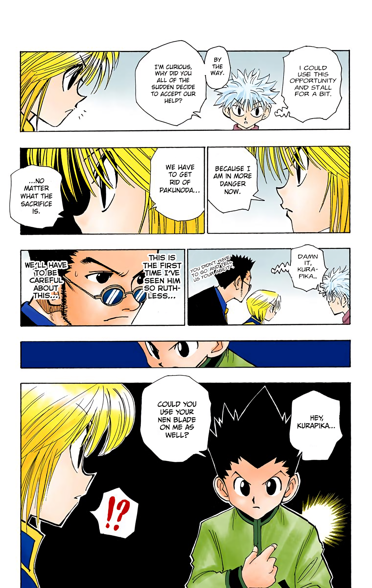 Halaman dari HUNTER x HUNTER (Official Colored) Chapter 107