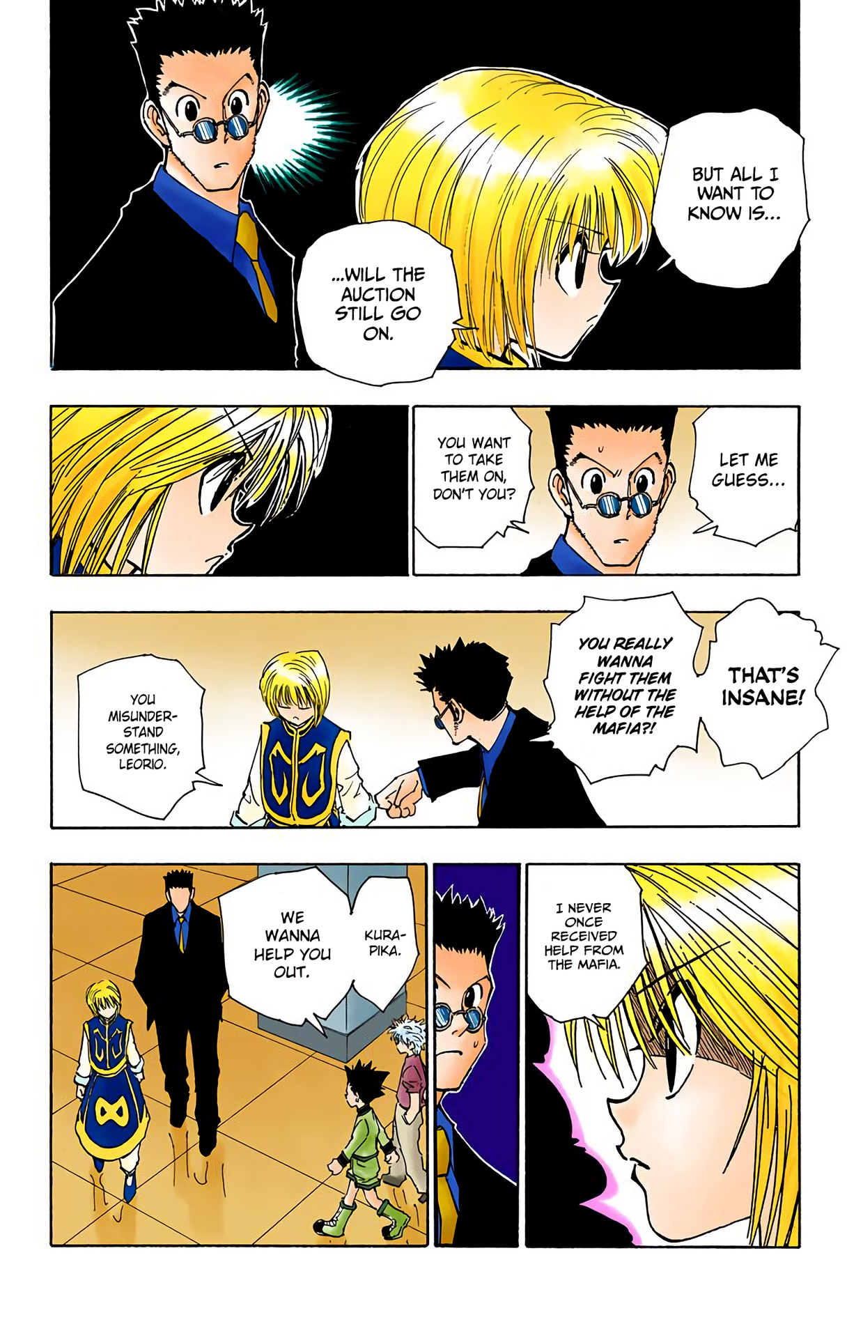 Halaman dari HUNTER x HUNTER (Official Colored) Chapter 107