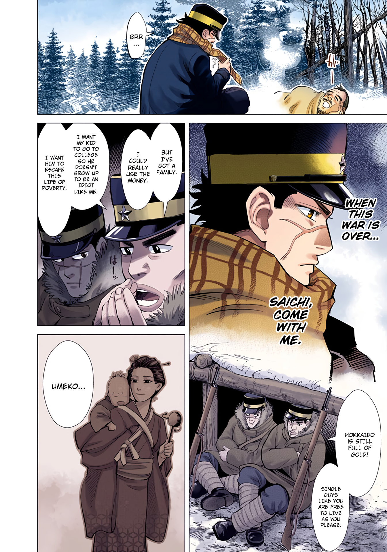 Golden Kamuy (Official Colored) Chapter 1 Page 23