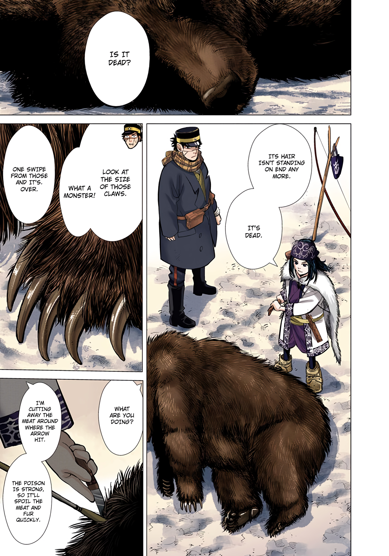 Golden Kamuy (Official Colored) Chapter 1 Page 43