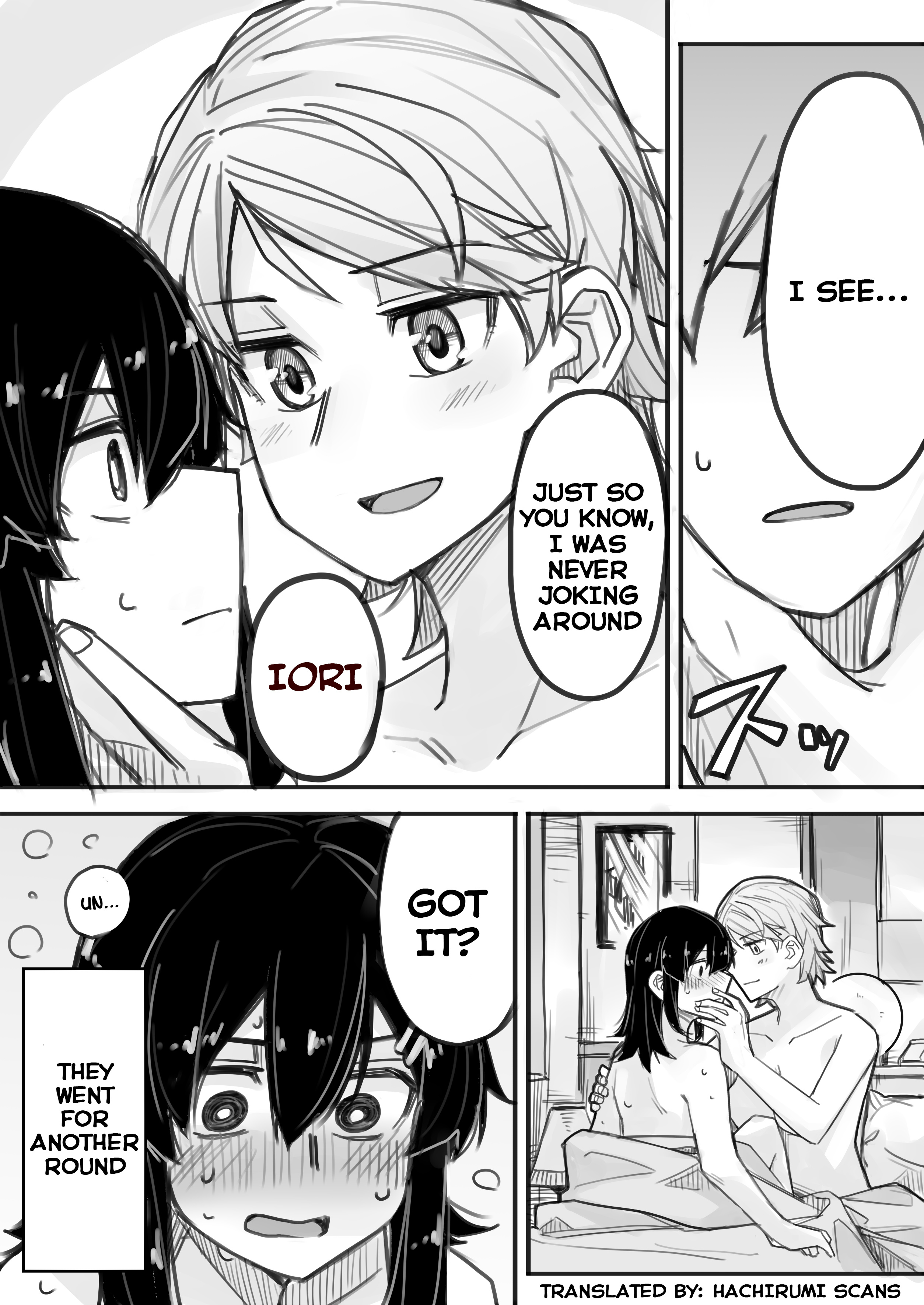 Halaman dari Ikemen Joshi to Josou Danshi Chapter 3