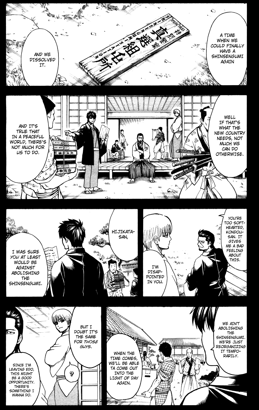 Halaman dari Gintama Chapter 692