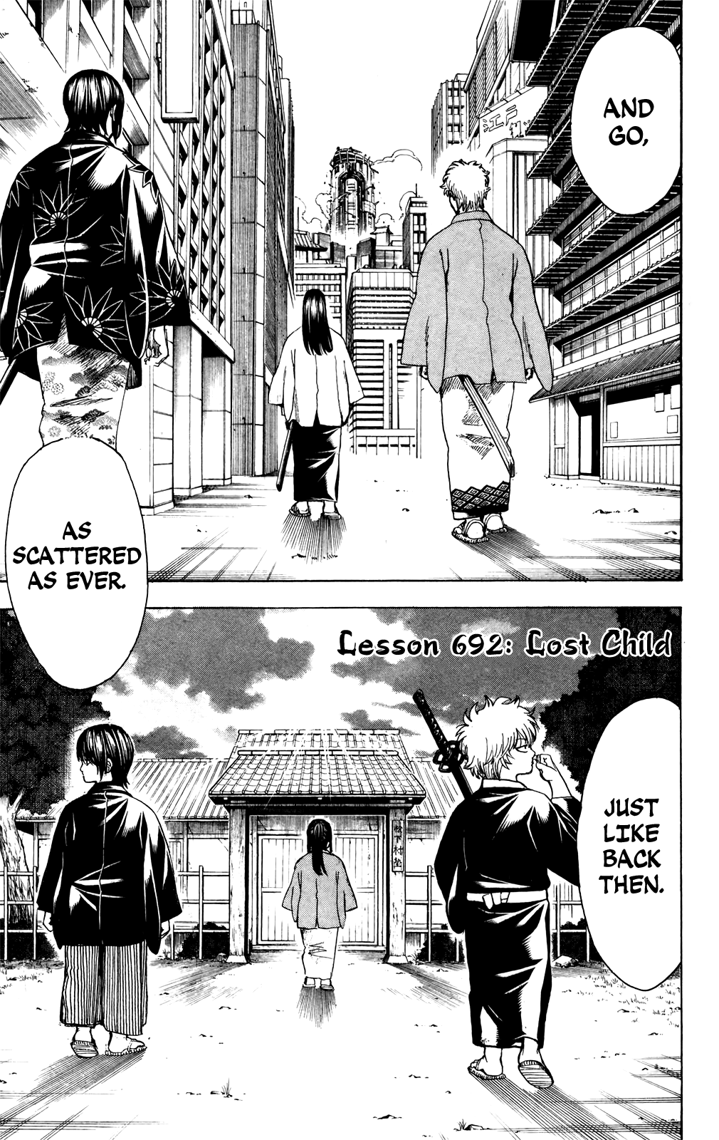 Halaman dari Gintama Chapter 692