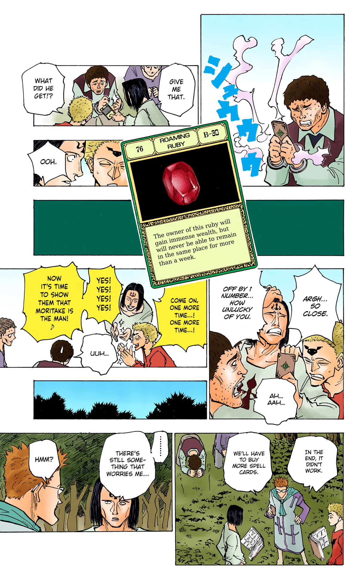Halaman dari HUNTER x HUNTER (Official Colored) Chapter 152