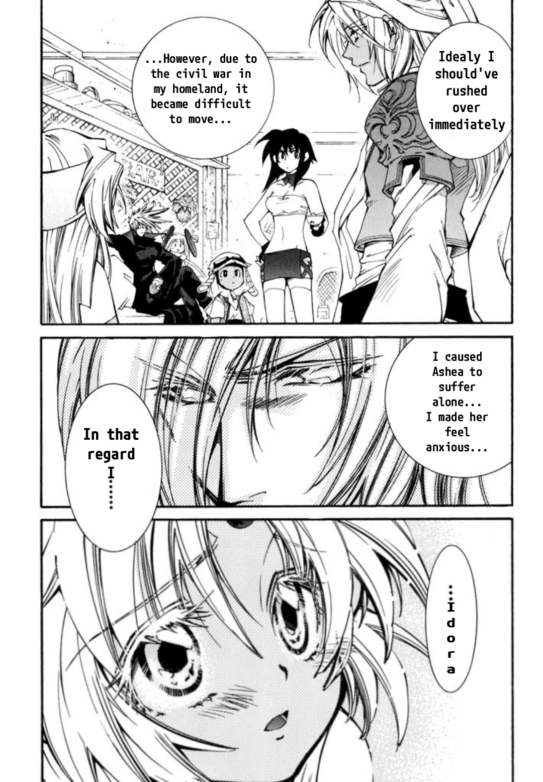 Halaman dari Erementar Gerad -Aozora no Senki- Chapter 25