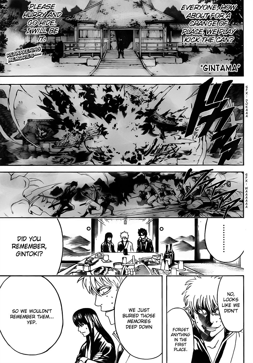 Halaman dari Gintama Chapter 454