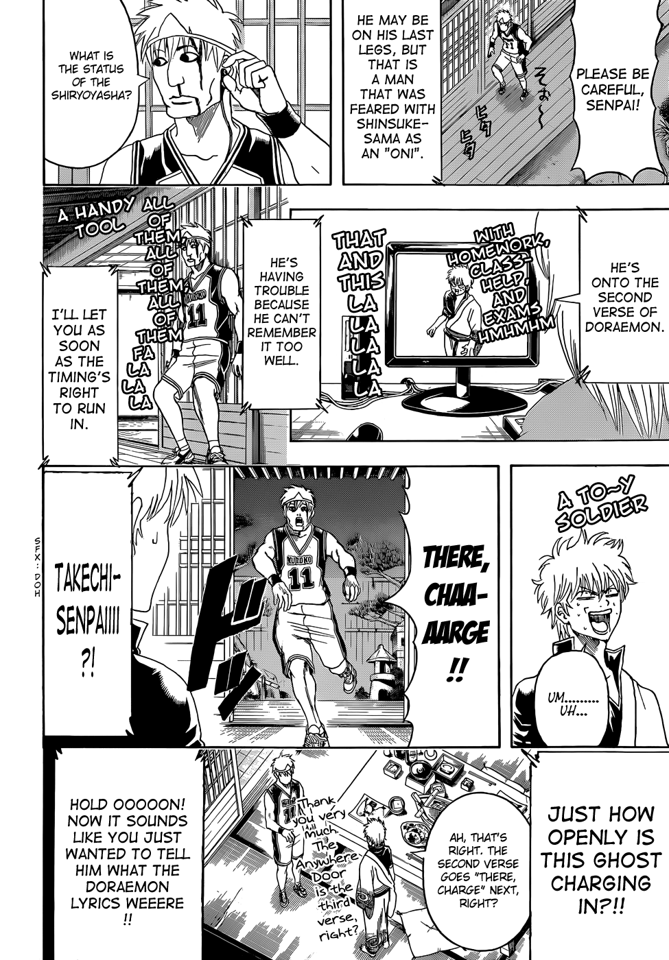 Halaman dari Gintama Chapter 454
