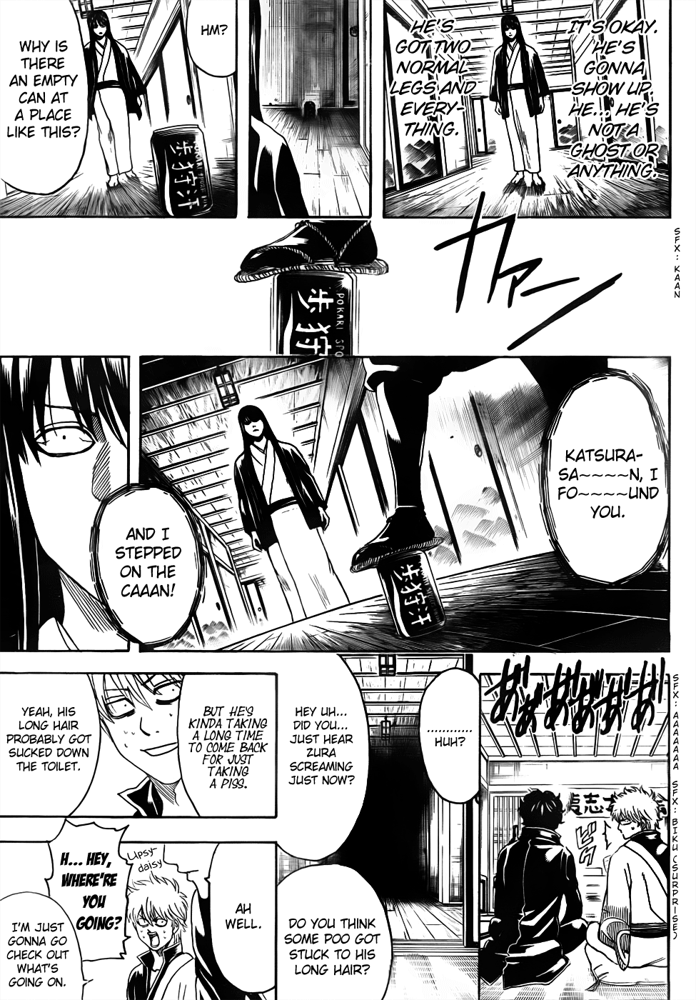 Halaman dari Gintama Chapter 454
