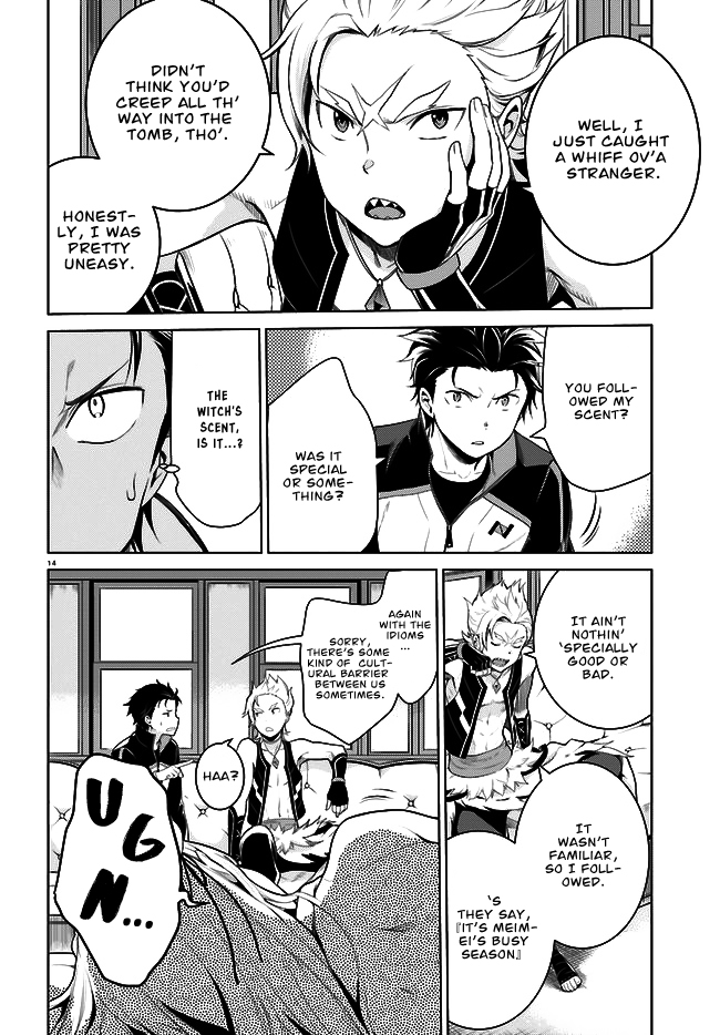 Halaman dari Re:Zero kara Hajimeru Isekai Seikatsu: Dai 4-shou—Seiiki to Gouyoku no Majo Chapter 4