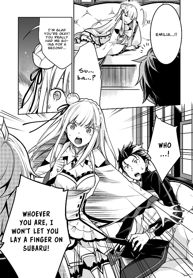 Halaman dari Re:Zero kara Hajimeru Isekai Seikatsu: Dai 4-shou—Seiiki to Gouyoku no Majo Chapter 4