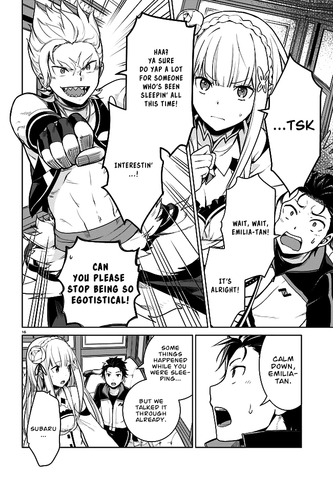 Halaman dari Re:Zero kara Hajimeru Isekai Seikatsu: Dai 4-shou—Seiiki to Gouyoku no Majo Chapter 4