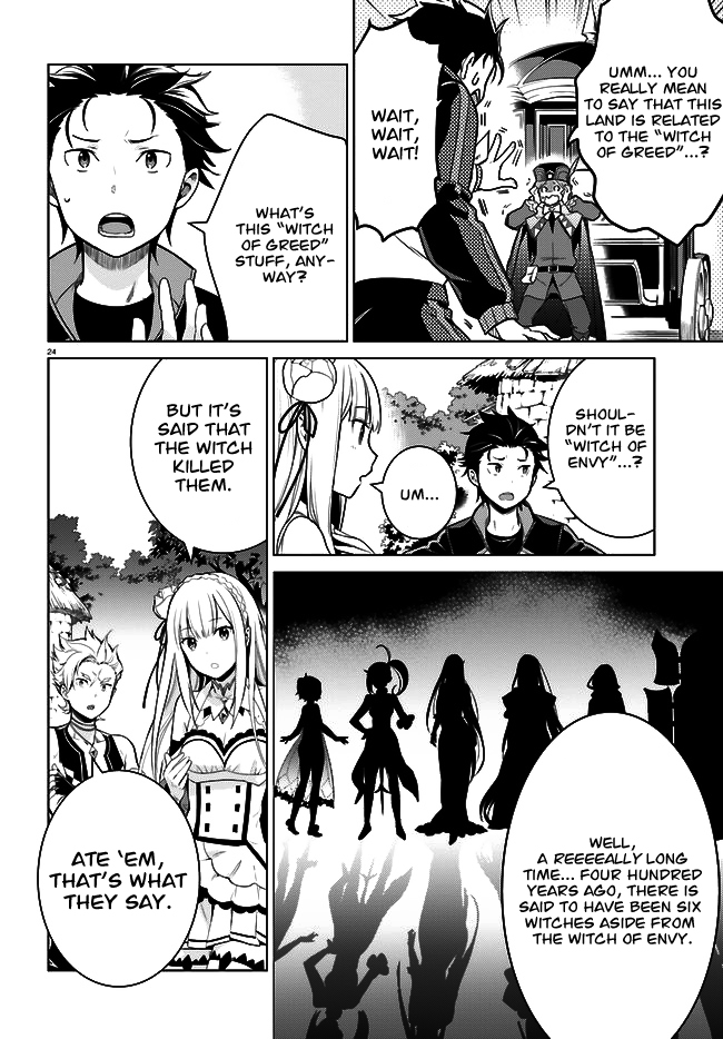 Halaman dari Re:Zero kara Hajimeru Isekai Seikatsu: Dai 4-shou—Seiiki to Gouyoku no Majo Chapter 4