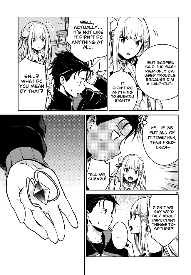 Halaman dari Re:Zero kara Hajimeru Isekai Seikatsu: Dai 4-shou—Seiiki to Gouyoku no Majo Chapter 4