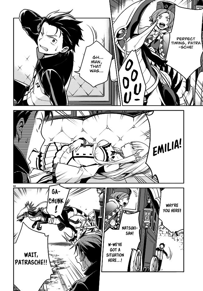Halaman dari Re:Zero kara Hajimeru Isekai Seikatsu: Dai 4-shou—Seiiki to Gouyoku no Majo Chapter 4