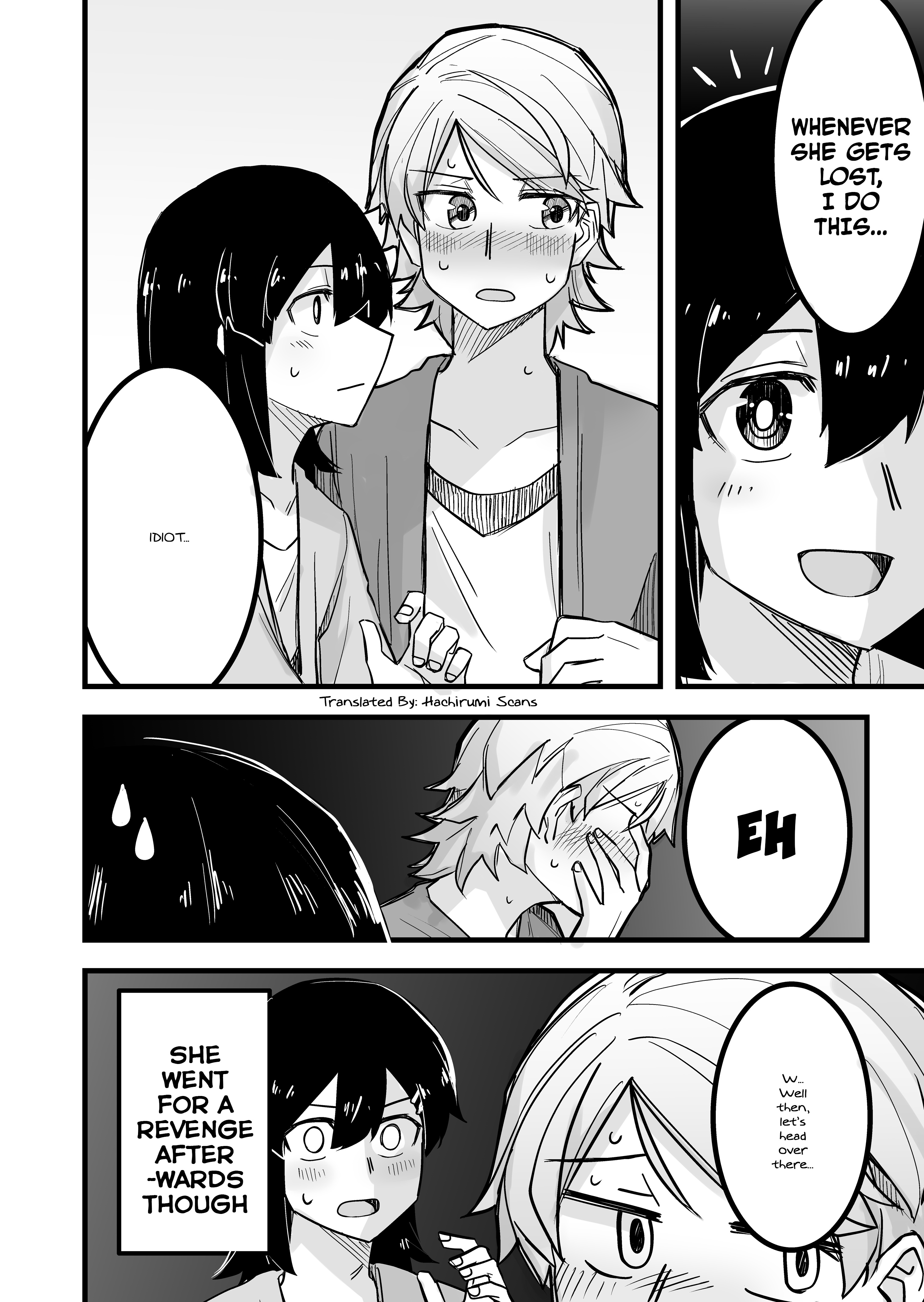 Halaman dari Ikemen Joshi to Josou Danshi Chapter 11