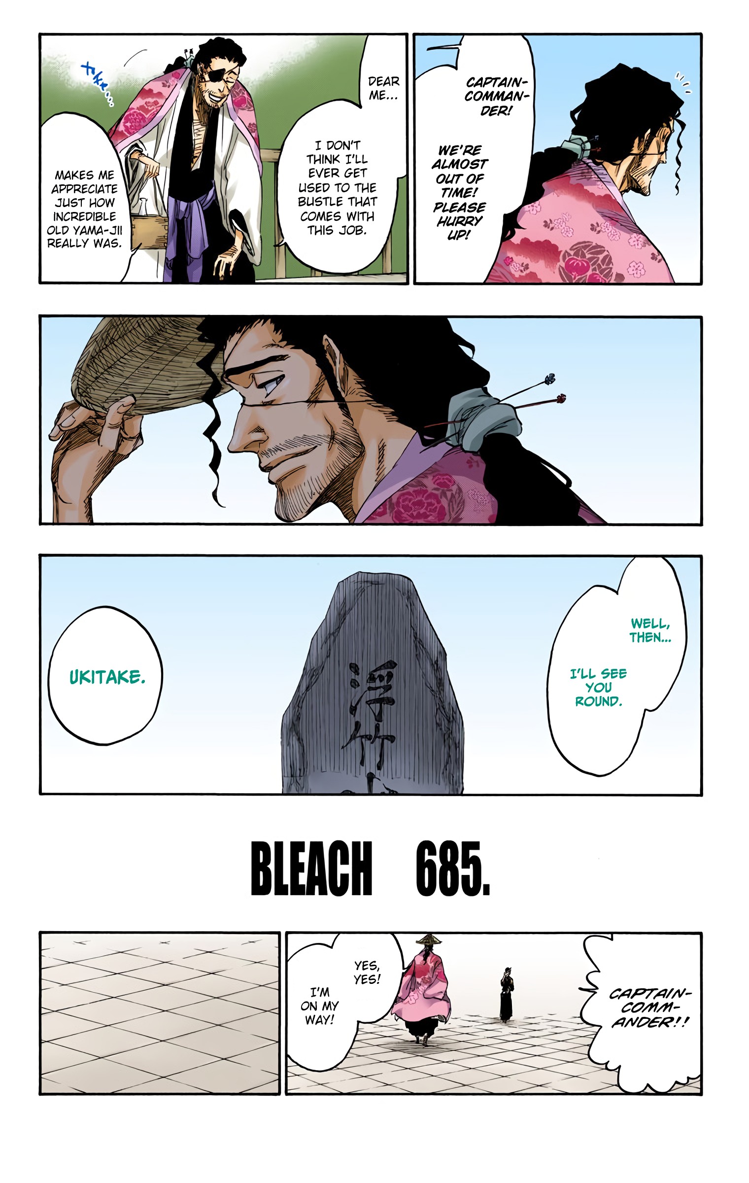 Halaman dari Bleach (Official Colored) Chapter 685