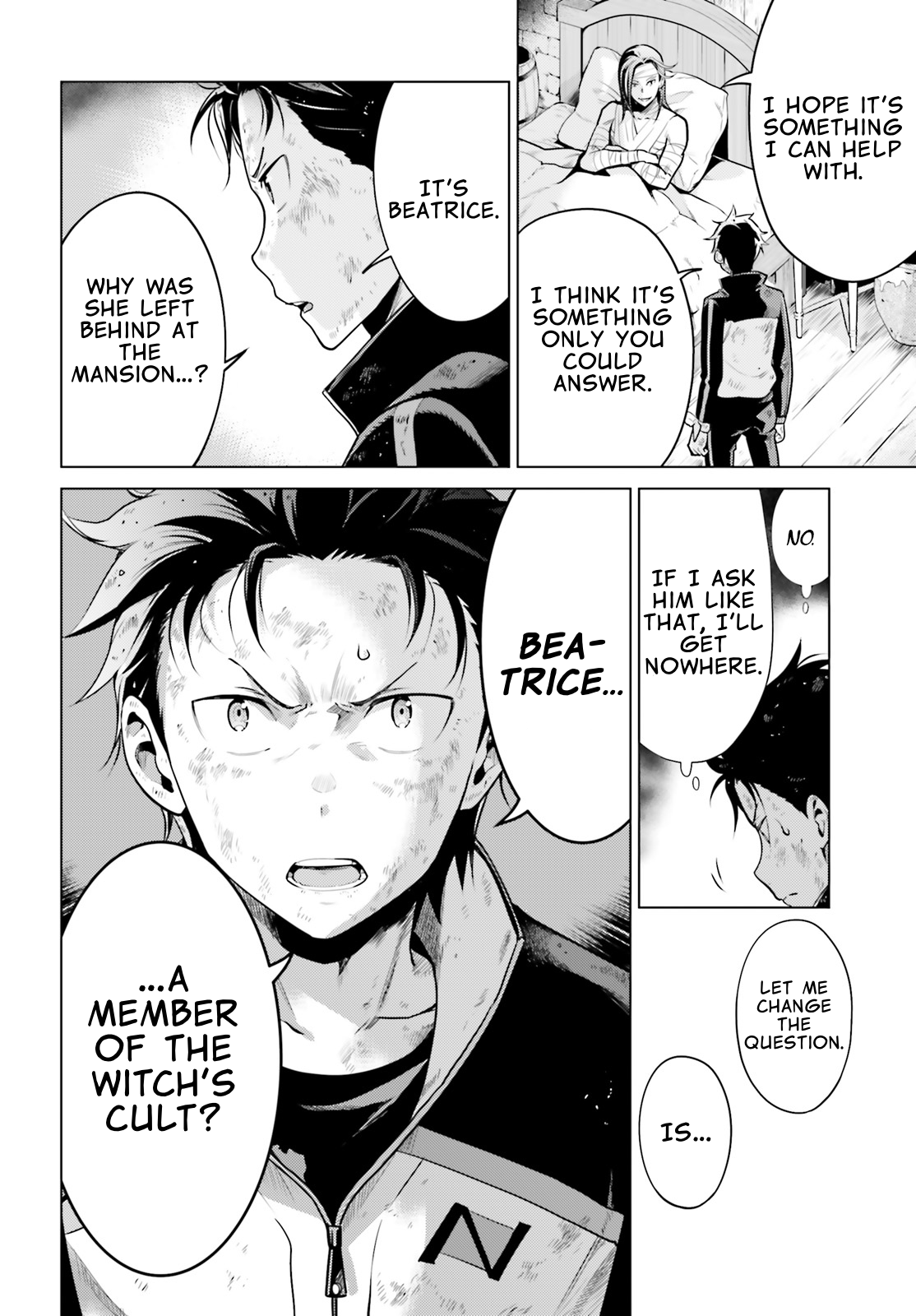 Halaman dari Re:Zero kara Hajimeru Isekai Seikatsu: Dai 4-shou—Seiiki to Gouyoku no Majo Chapter 19.1