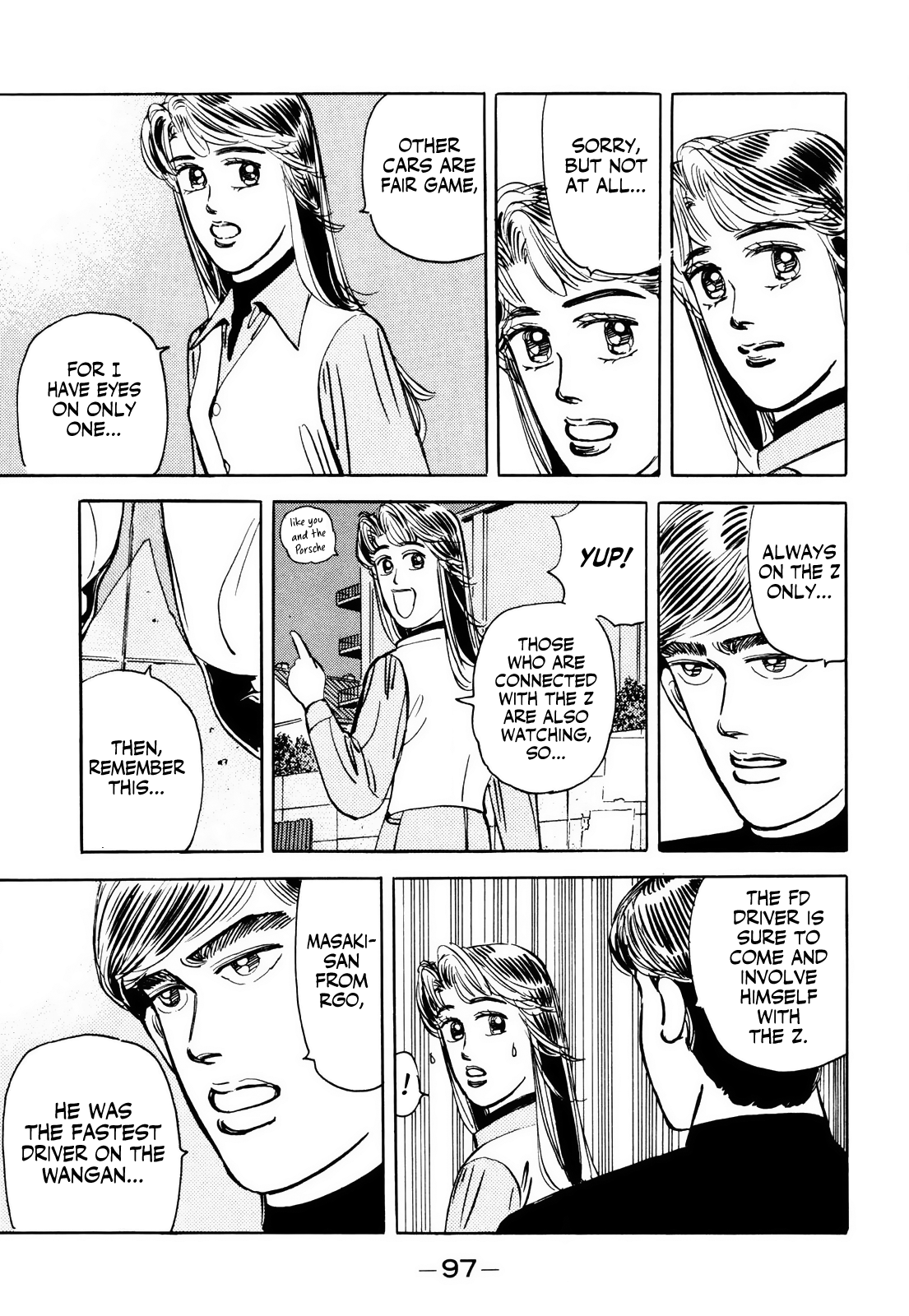 Halaman dari Wangan Midnight Chapter 61