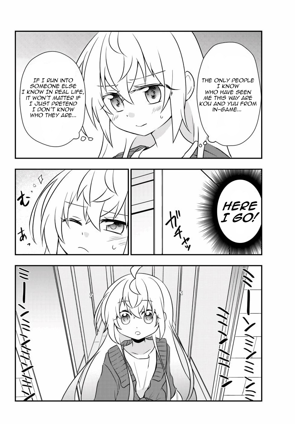 Halaman dari Bishoujo ni Natta kedo, Netoge Haijin Yattemasu. Chapter 15.2