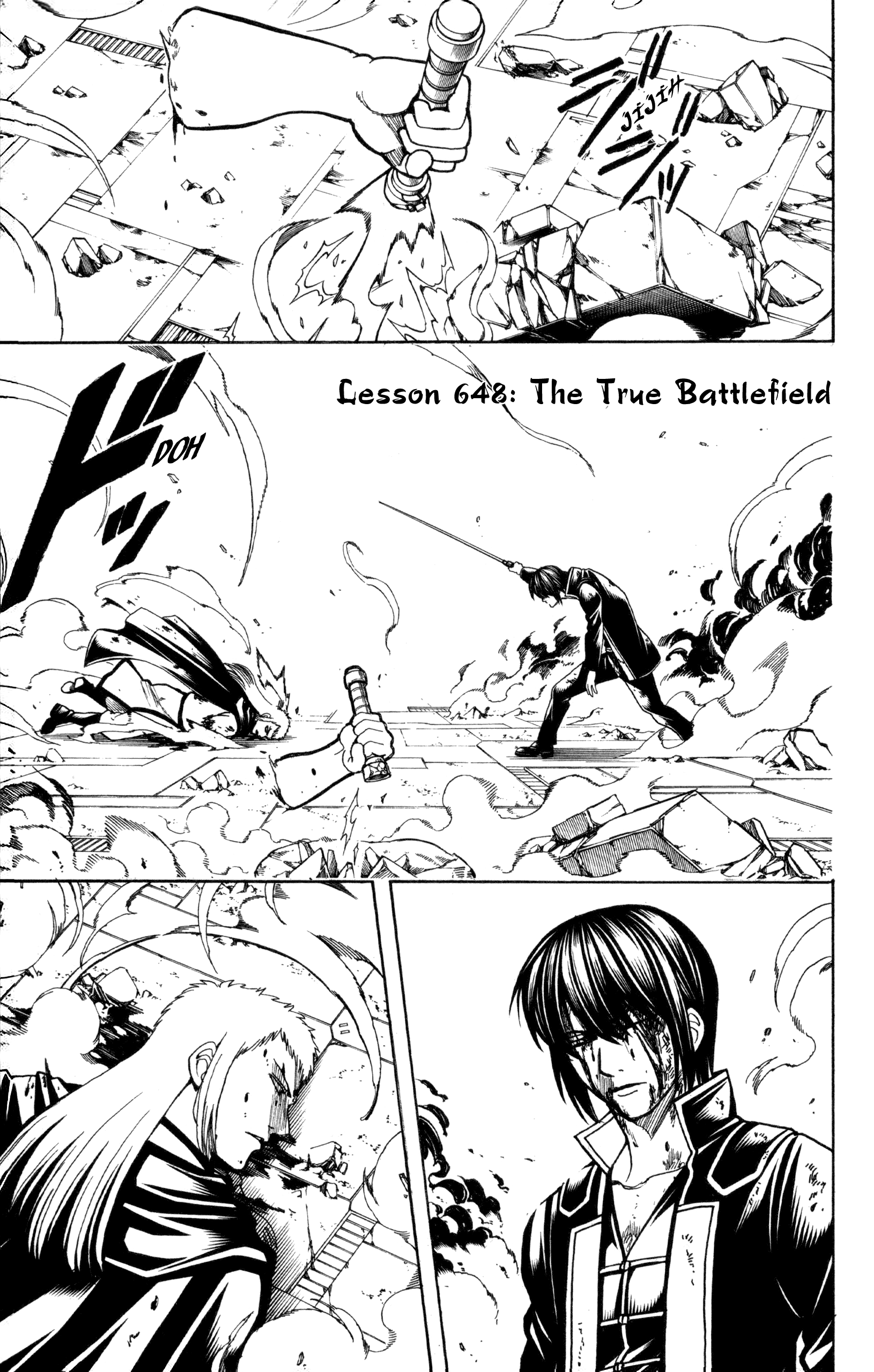 Halaman dari Gintama Chapter 648
