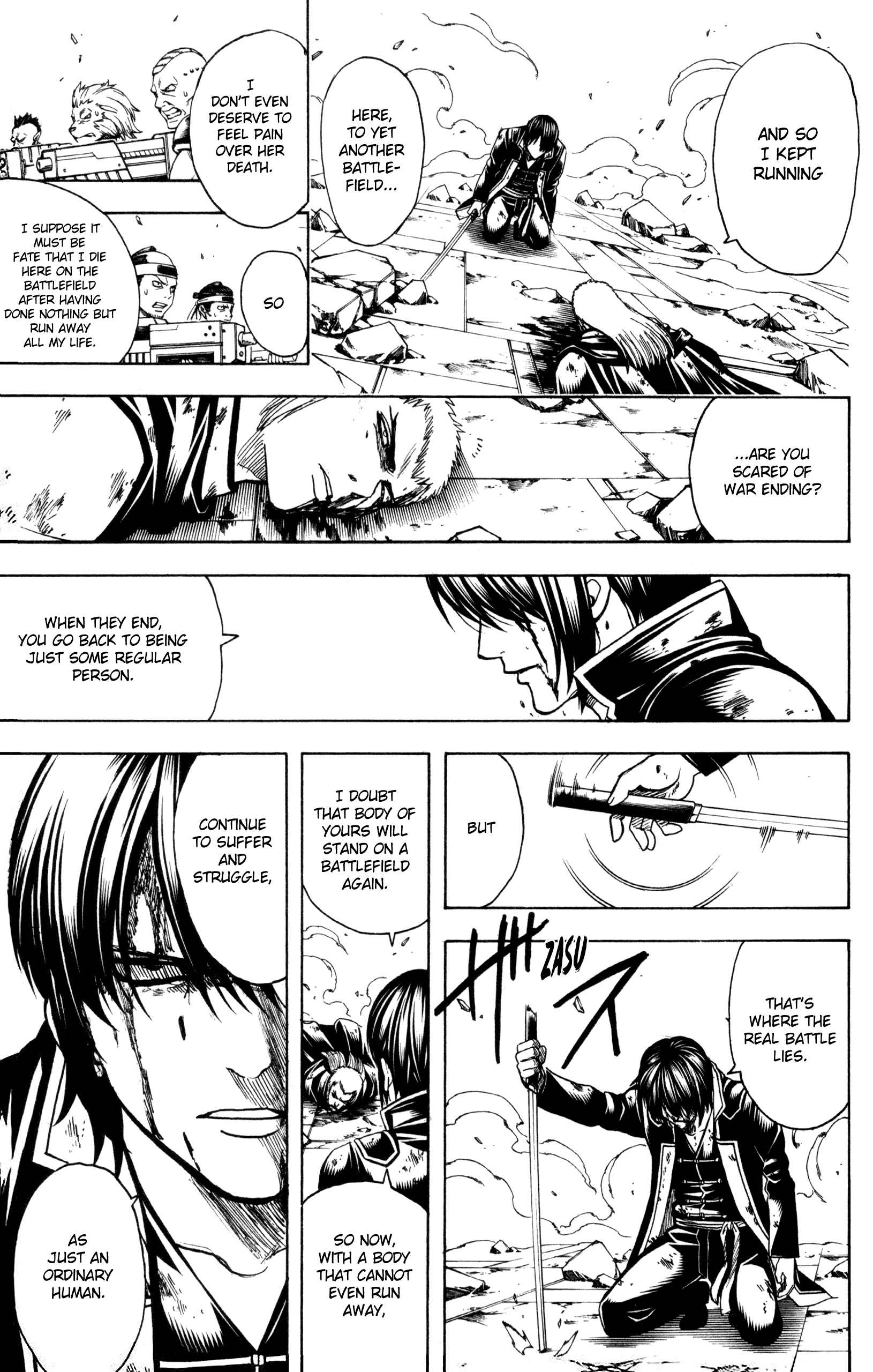 Halaman dari Gintama Chapter 648