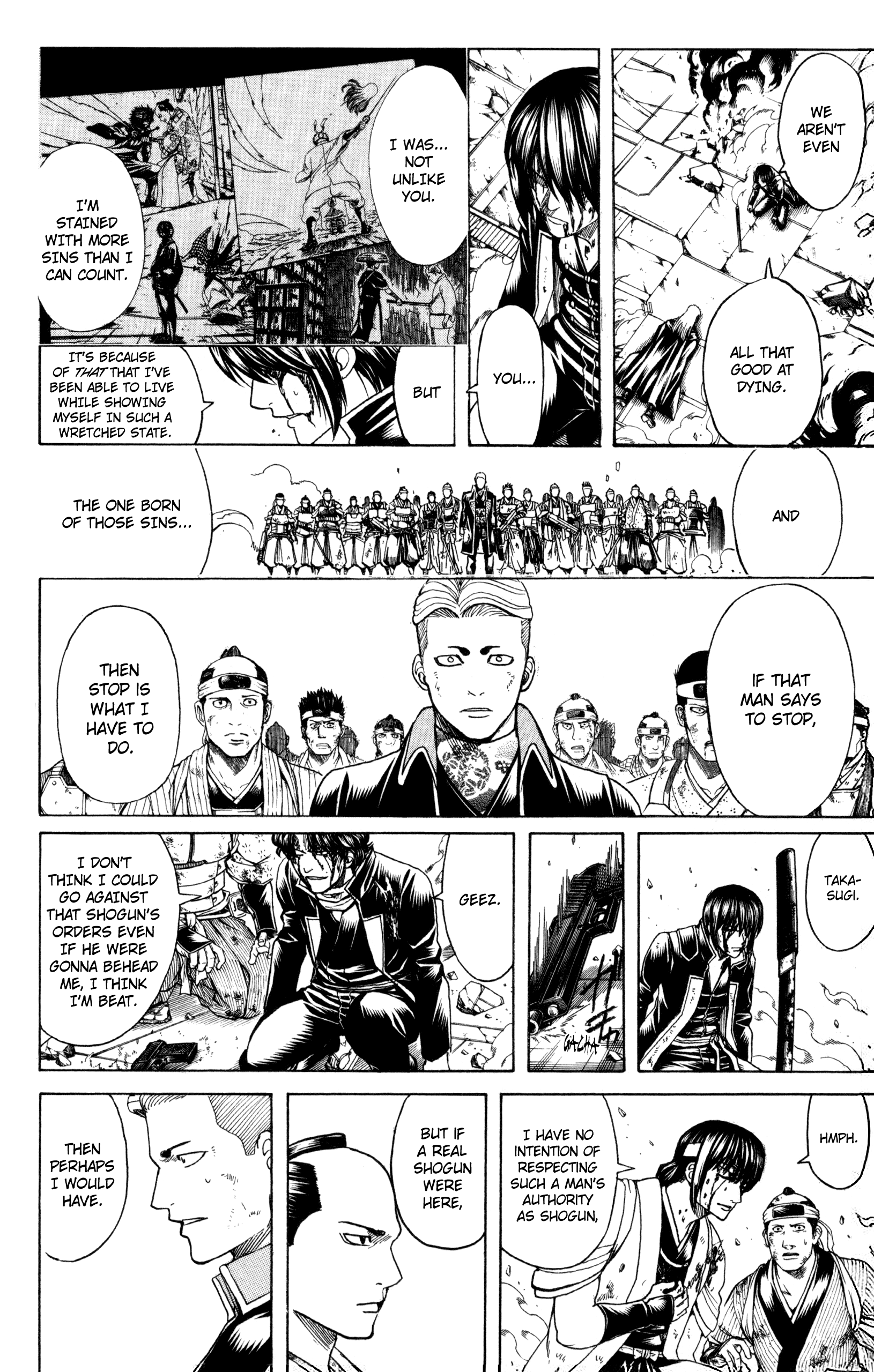 Halaman dari Gintama Chapter 648