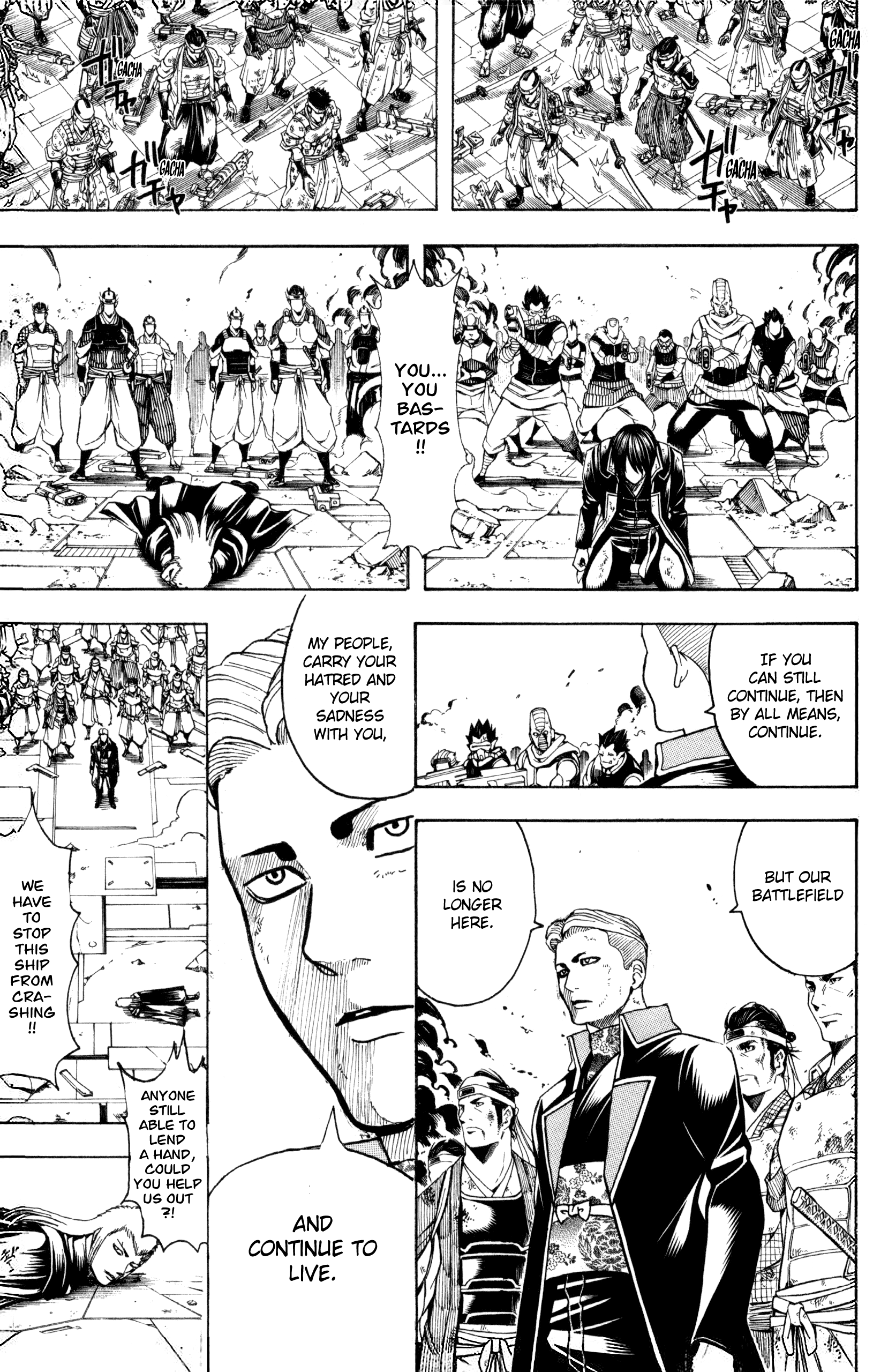 Halaman dari Gintama Chapter 648