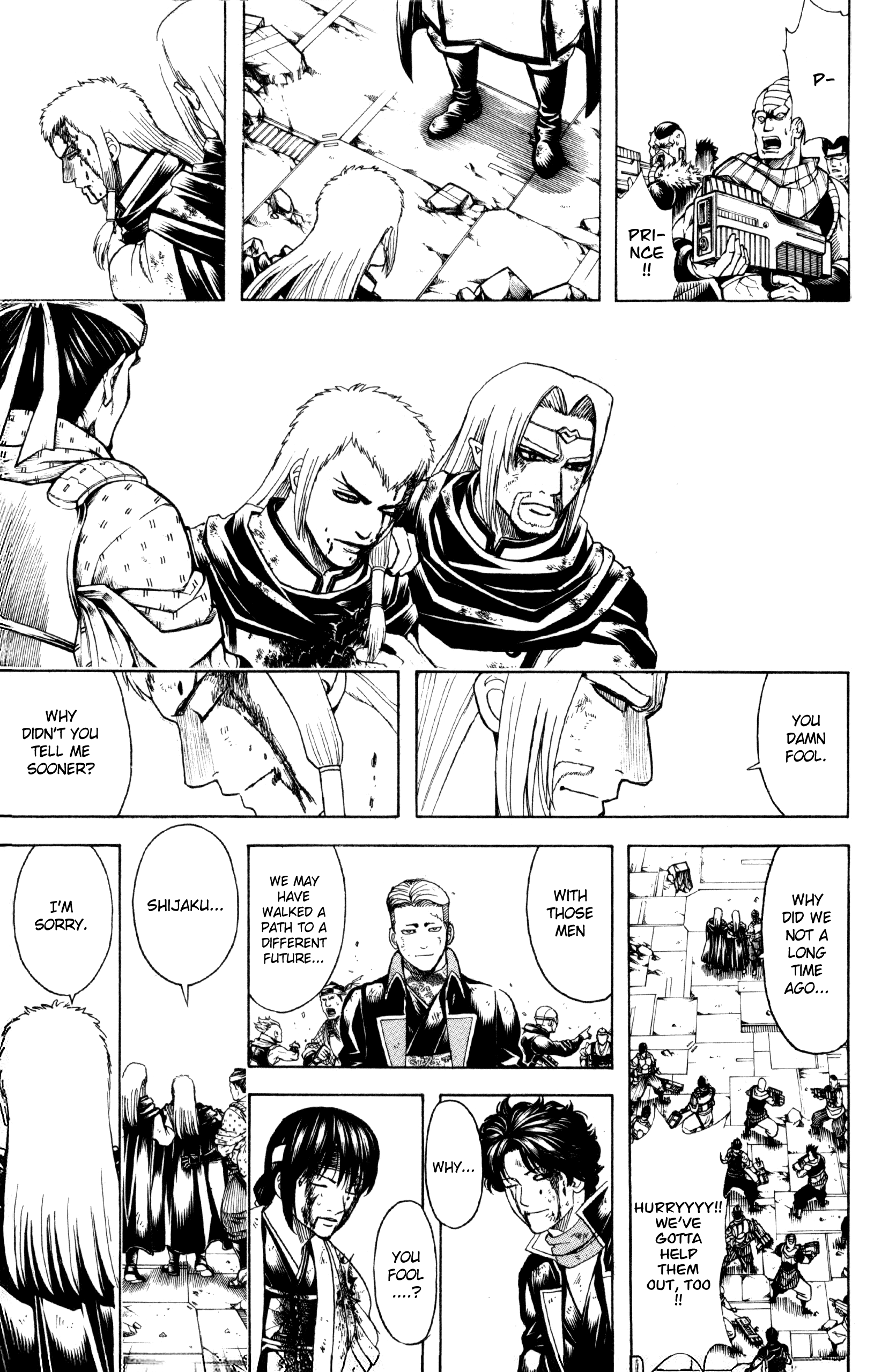 Halaman dari Gintama Chapter 648
