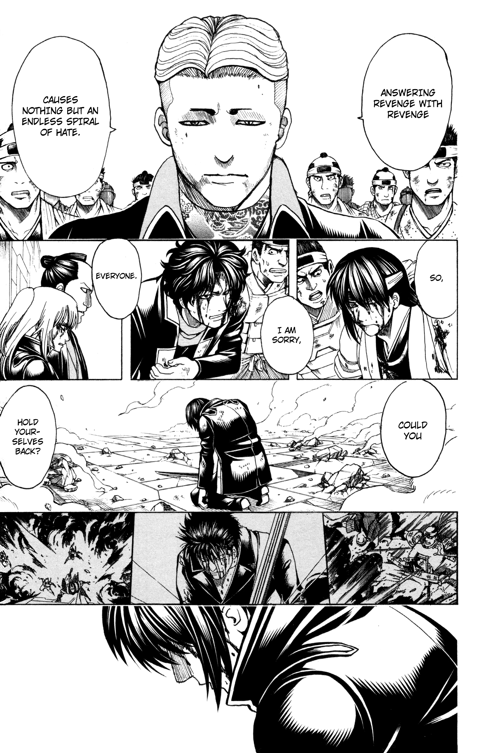 Halaman dari Gintama Chapter 648