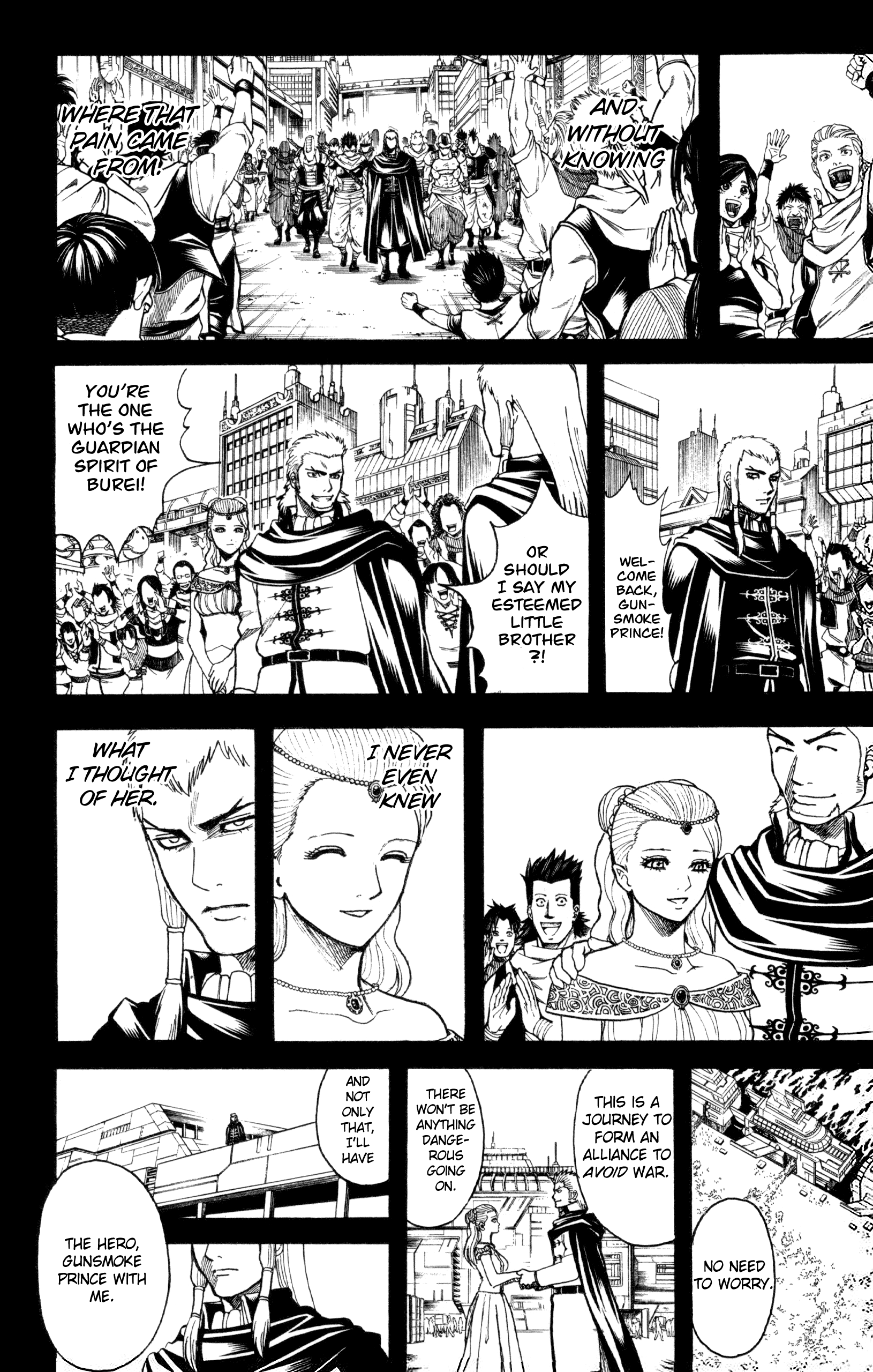 Halaman dari Gintama Chapter 648