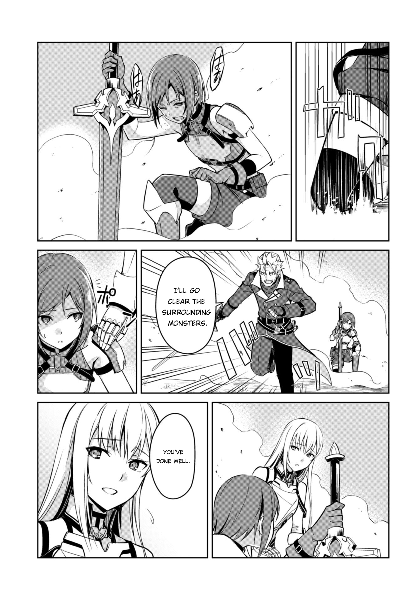 Halaman dari Boushoku no Berserk ~Ore dake Level to Iu Gainen wo Toppa suru~ Chapter 45