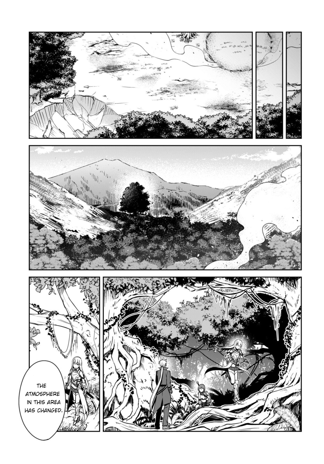 Halaman dari Boushoku no Berserk ~Ore dake Level to Iu Gainen wo Toppa suru~ Chapter 45