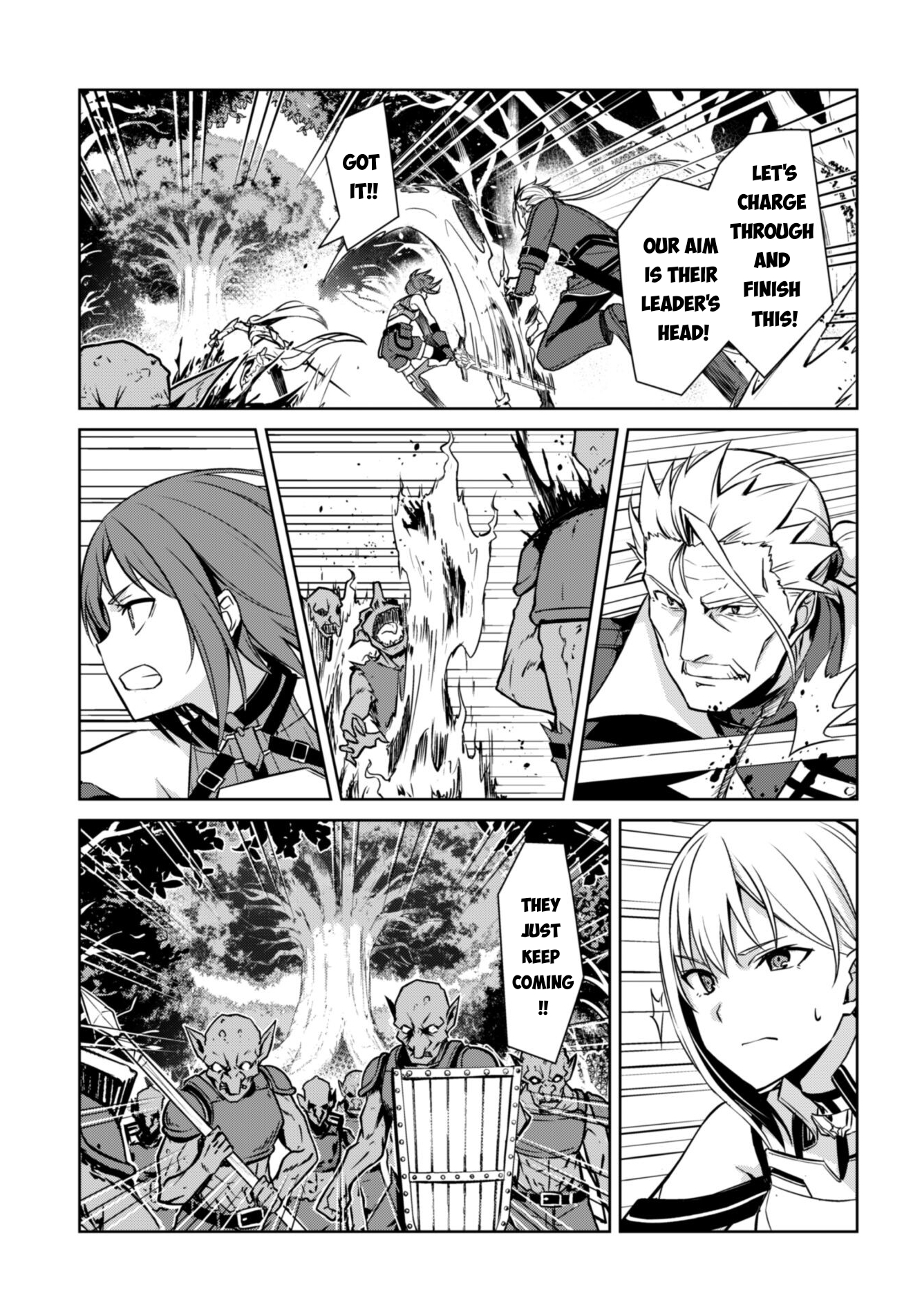 Halaman dari Boushoku no Berserk ~Ore dake Level to Iu Gainen wo Toppa suru~ Chapter 45