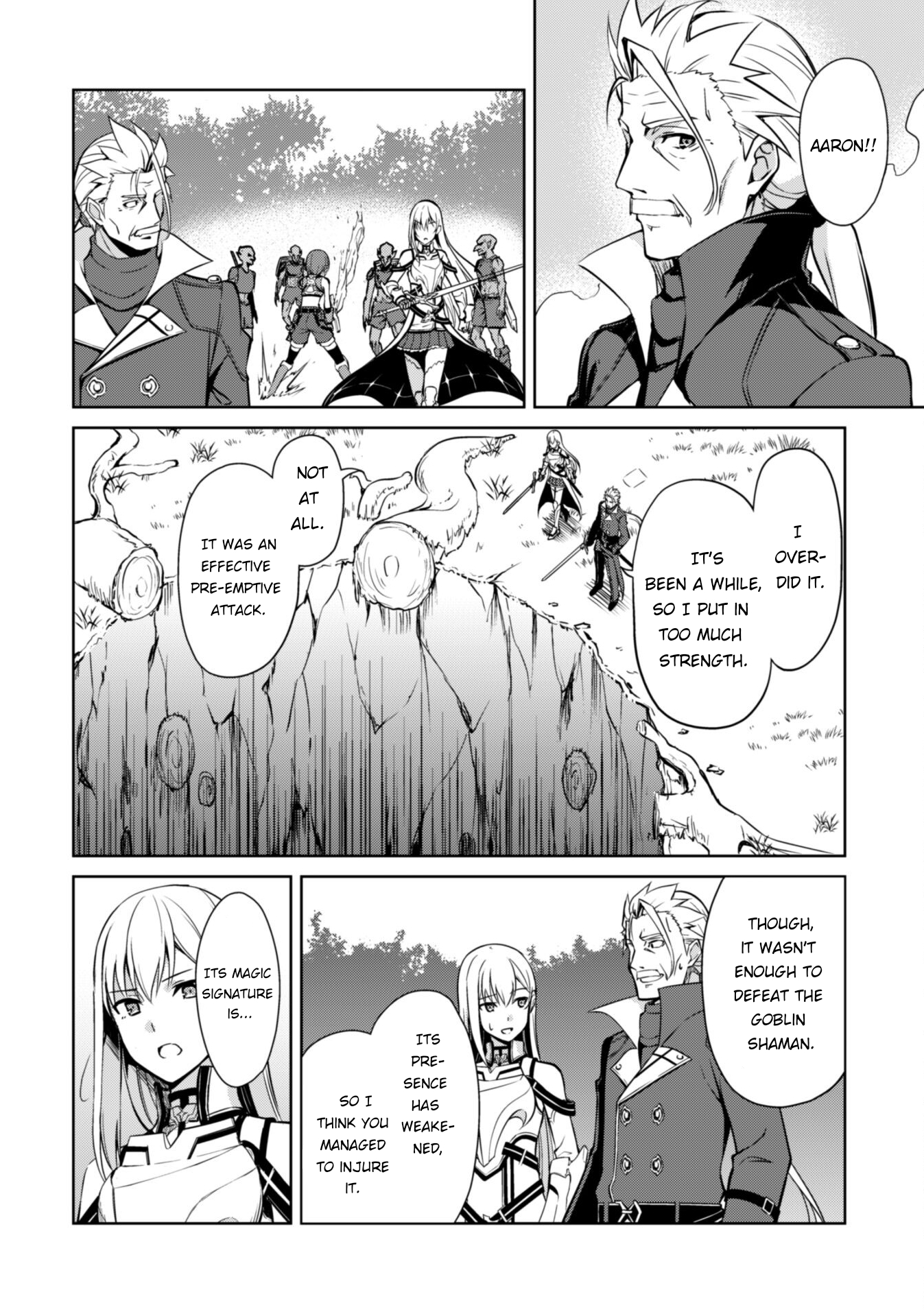 Halaman dari Boushoku no Berserk ~Ore dake Level to Iu Gainen wo Toppa suru~ Chapter 45