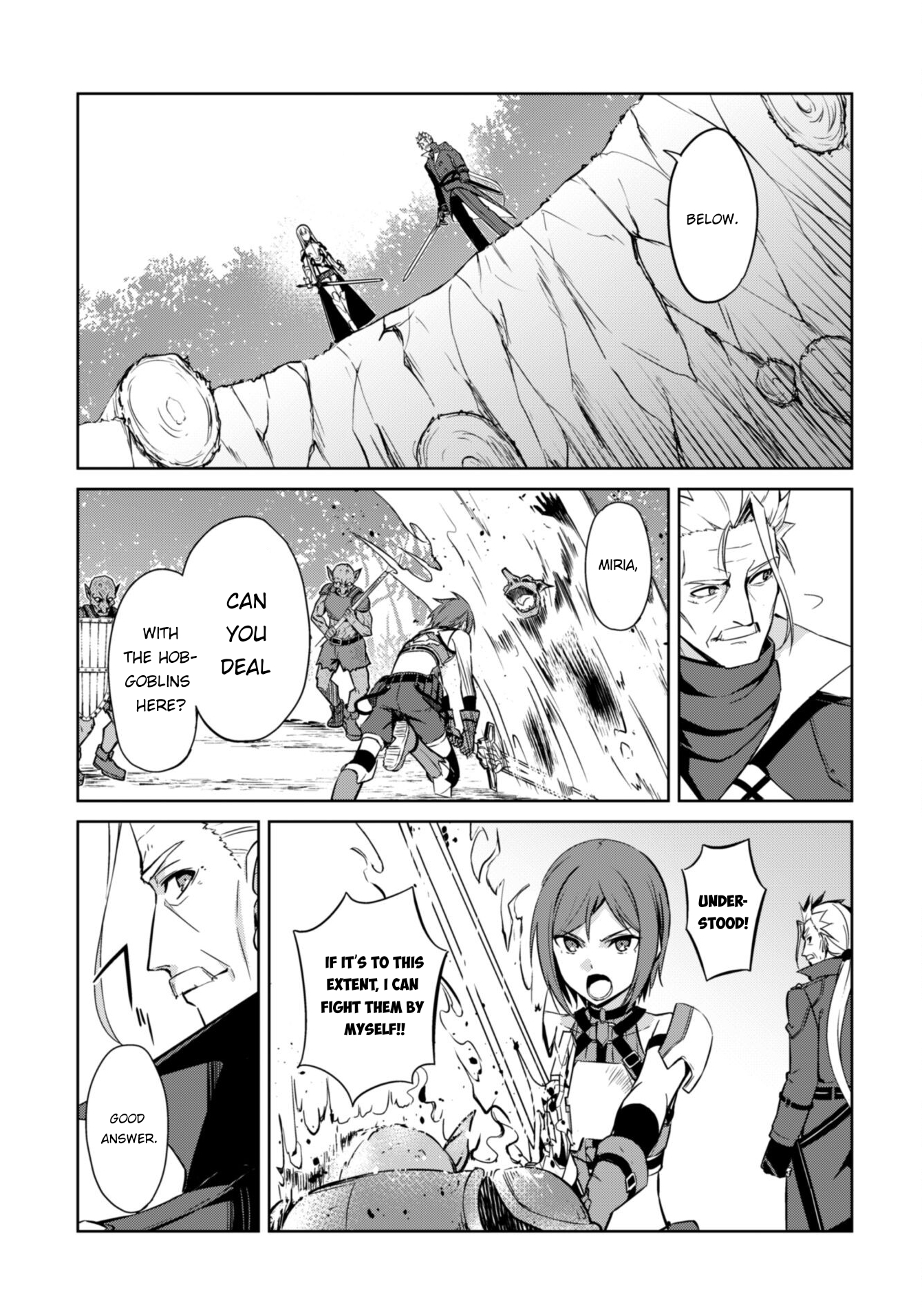 Halaman dari Boushoku no Berserk ~Ore dake Level to Iu Gainen wo Toppa suru~ Chapter 45