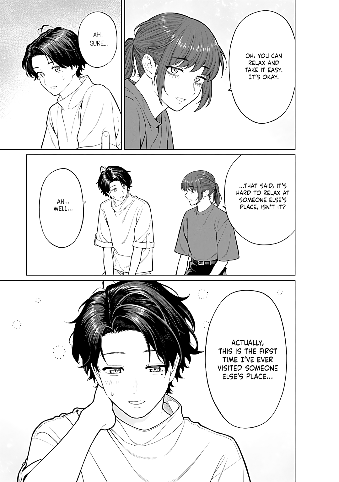 Halaman dari Kaisha to Shiseikatsu: On to Off Chapter 18