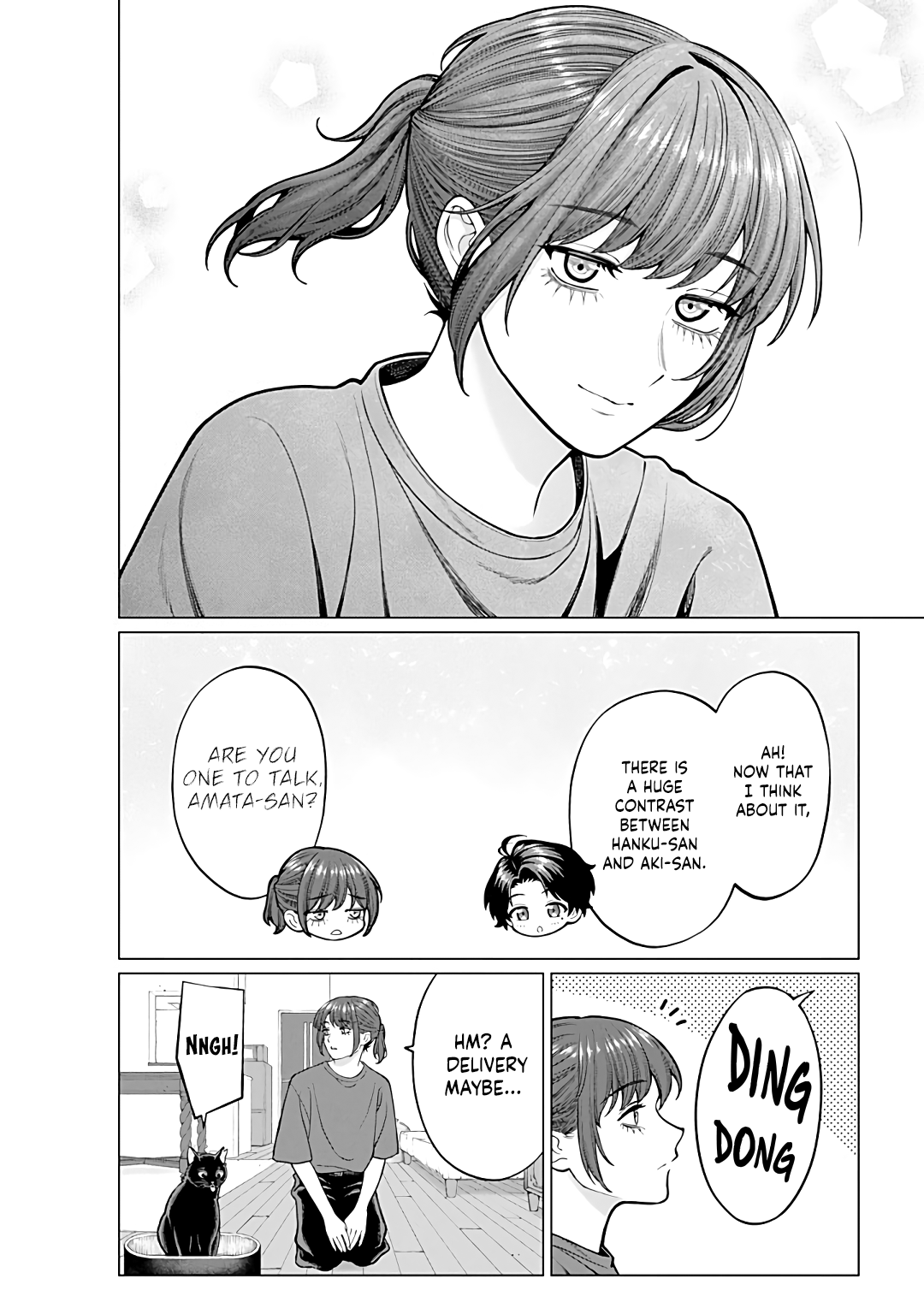 Halaman dari Kaisha to Shiseikatsu: On to Off Chapter 18