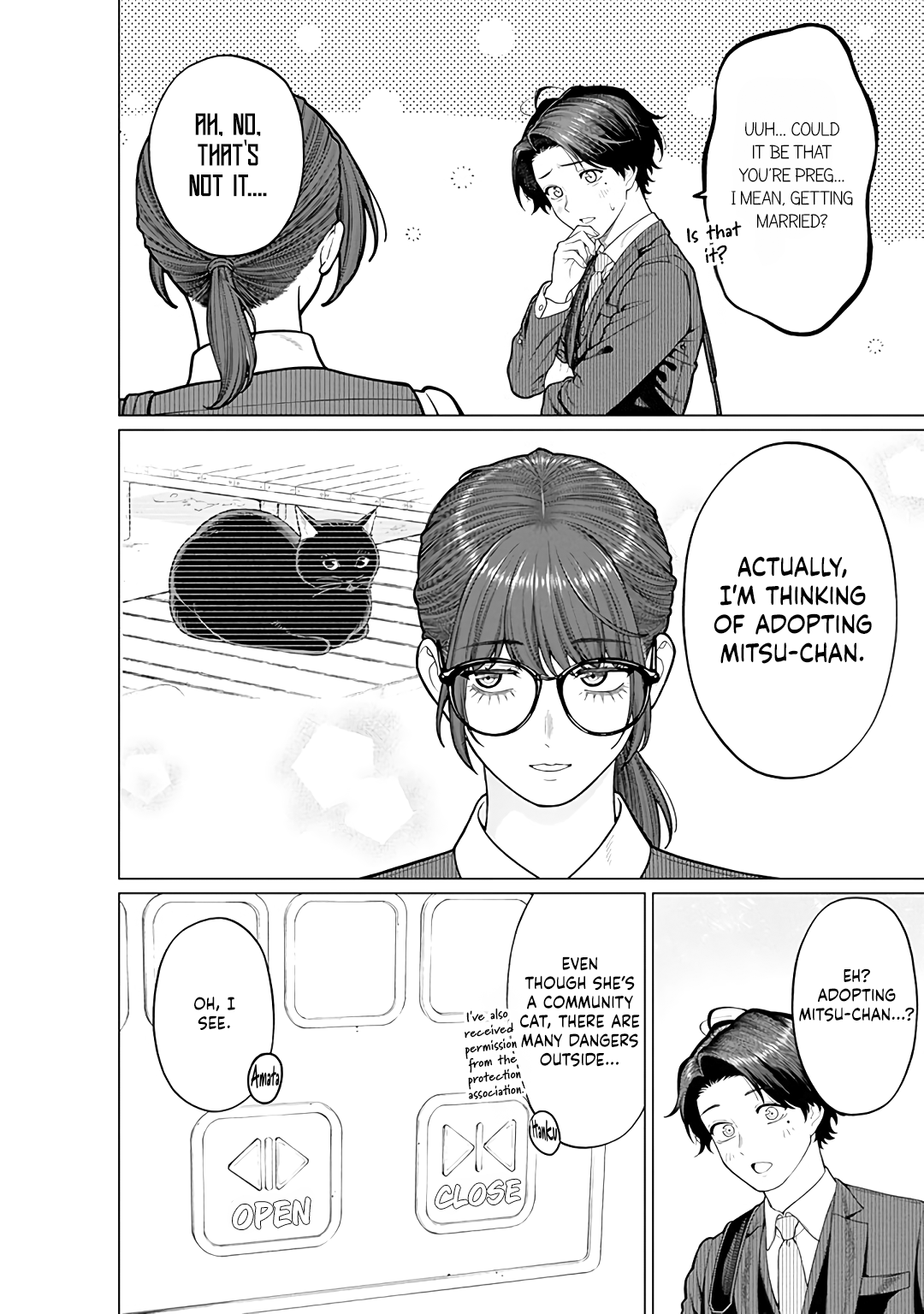 Halaman dari Kaisha to Shiseikatsu: On to Off Chapter 18
