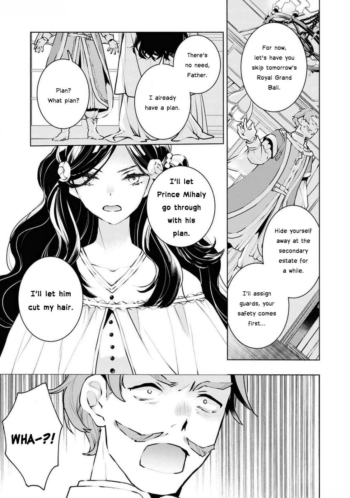 Halaman dari Though I May Be a Villainess, I'll Show You I Can Obtain Happiness! Chapter 4
