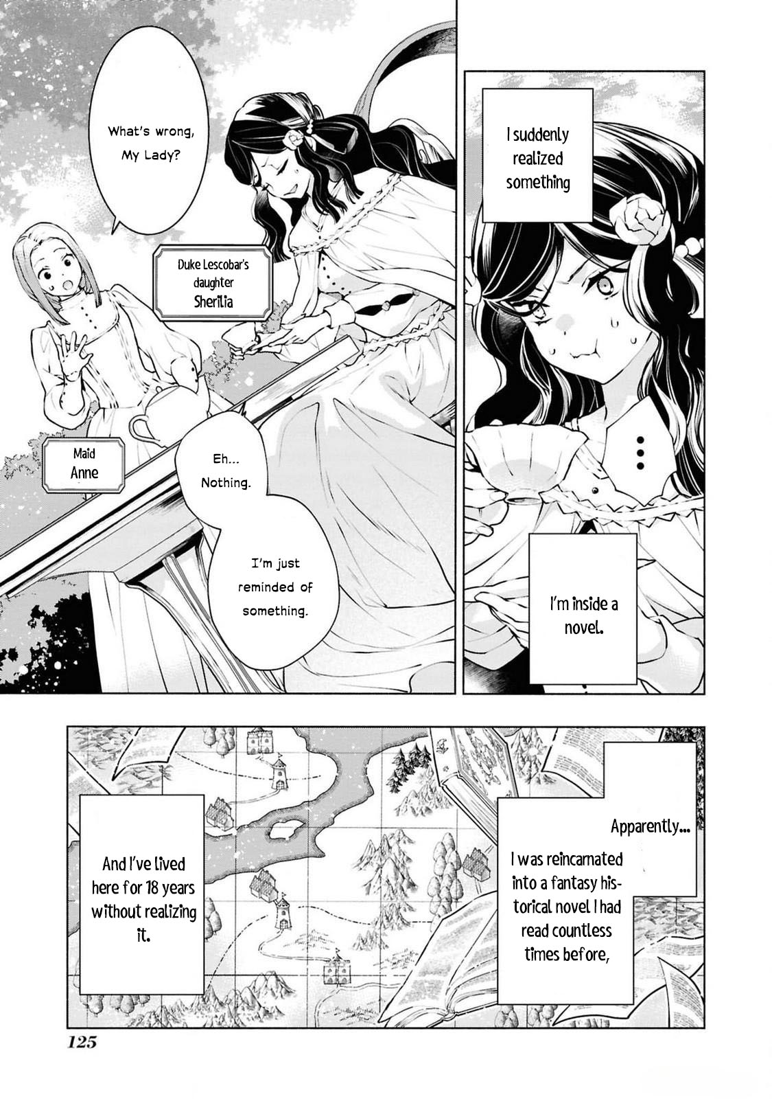 Halaman dari Though I May Be a Villainess, I'll Show You I Can Obtain Happiness! Chapter 4